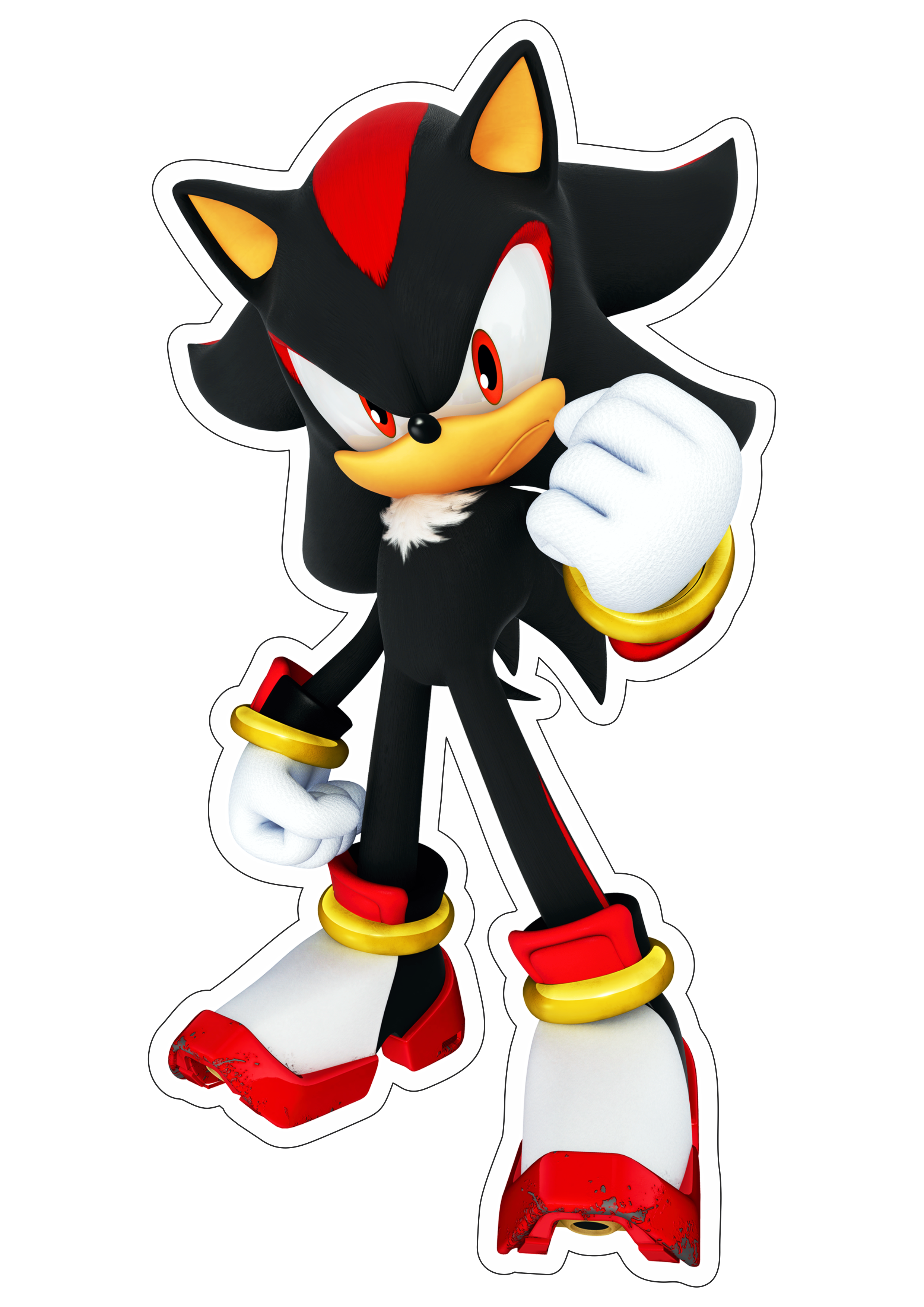 Shadow Sonic the hedgehog personagem de game imagem com fundo