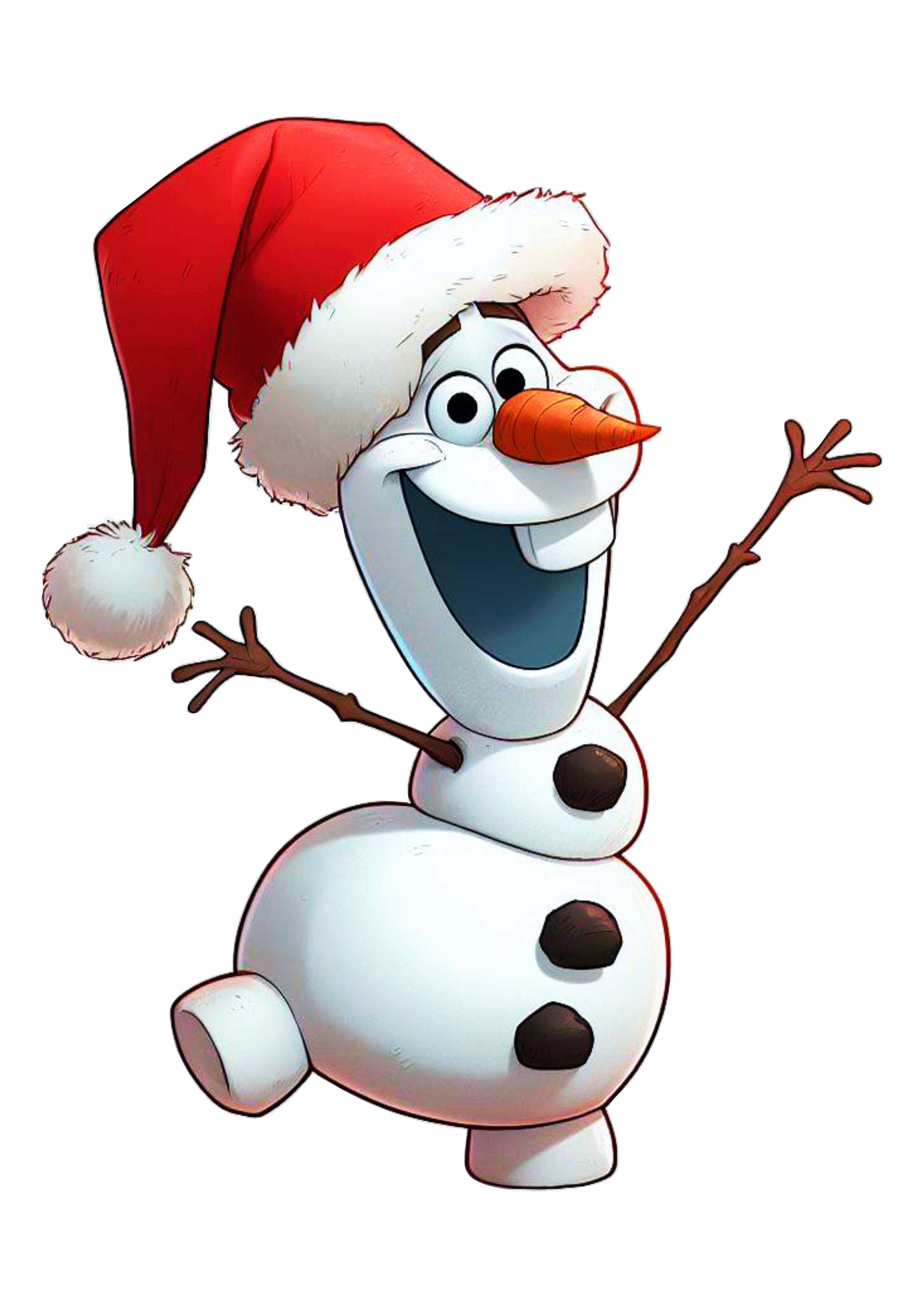 Frozen especial de natal animação infantil Olaf png