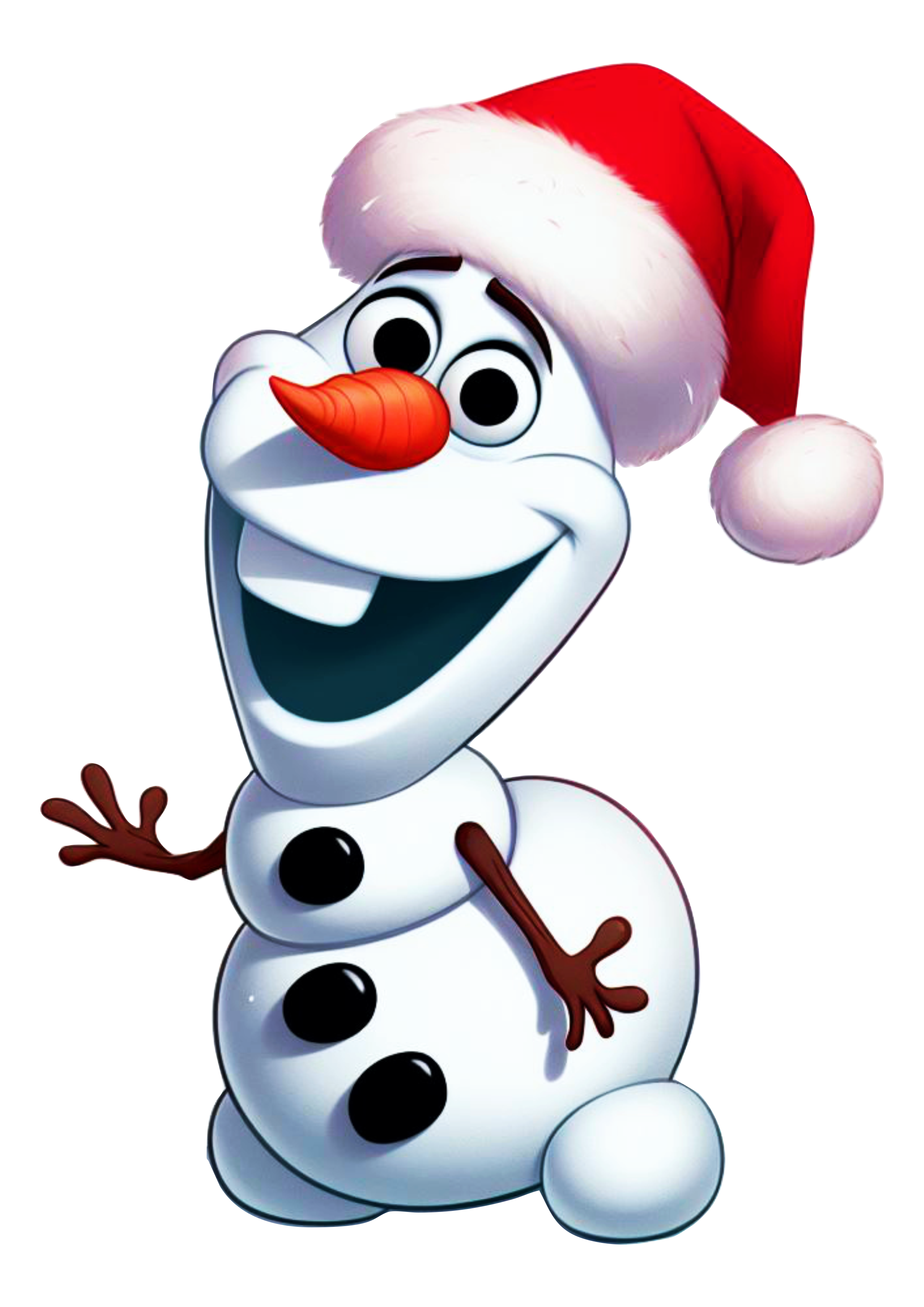 Frozen especial de natal animação infantil Olaf boneco de neve png