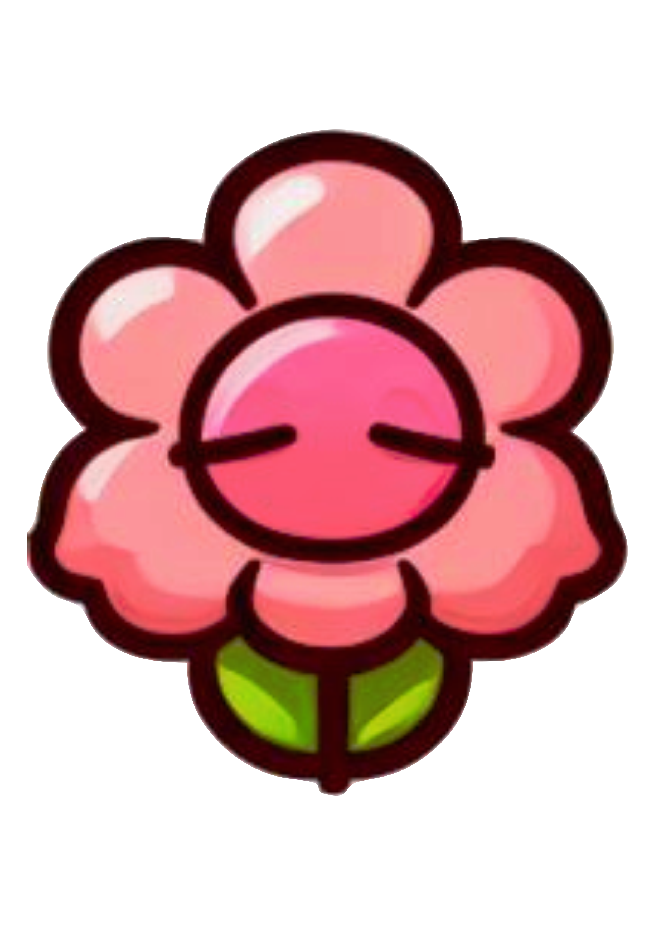 Florzinha emoji whatsapp ilustração design png