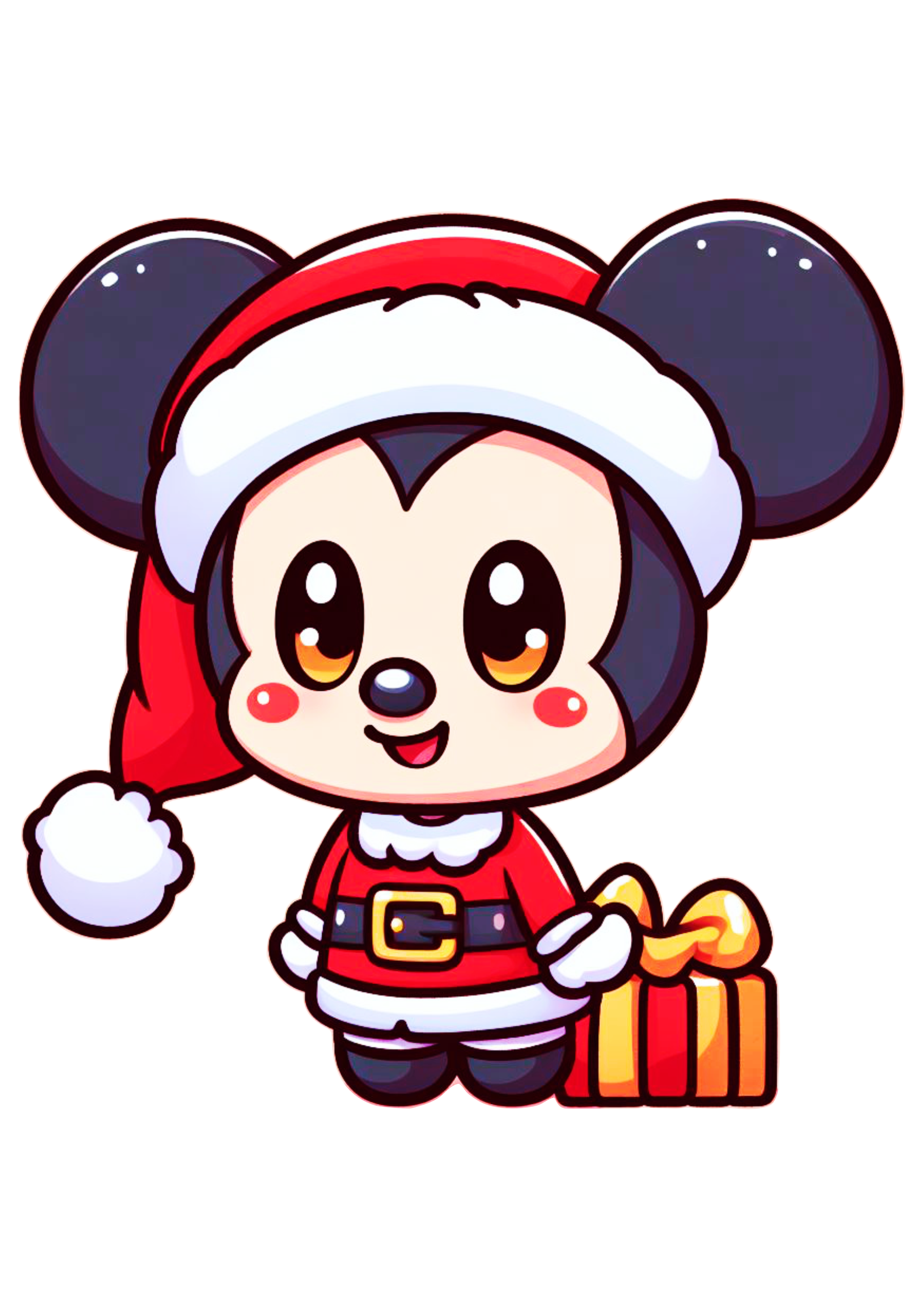 Mickey Mouse fofinho imagens de natal png