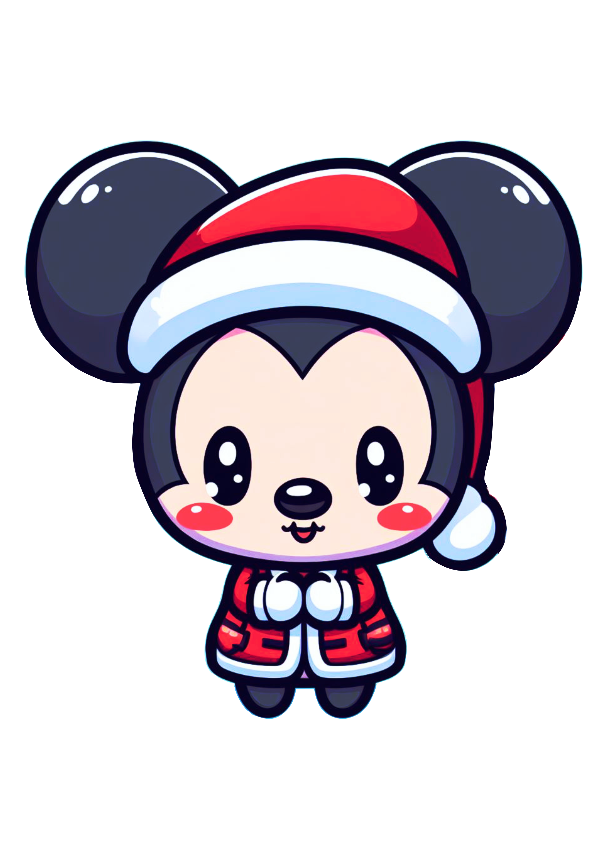 Natal da disney Mickey Mouse cute png
