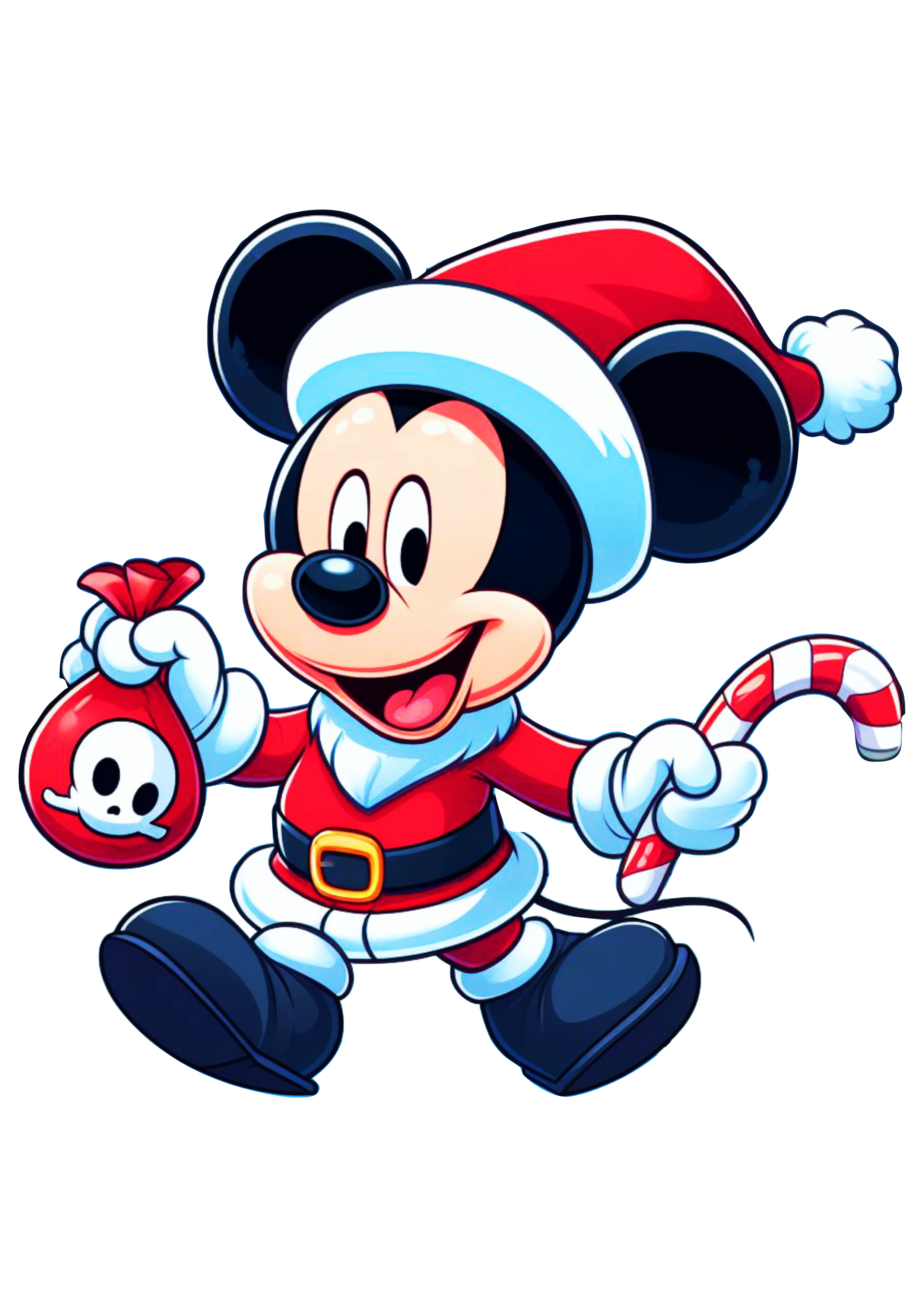 Mickey Mouse Natal da Disney gorro do papai noel png