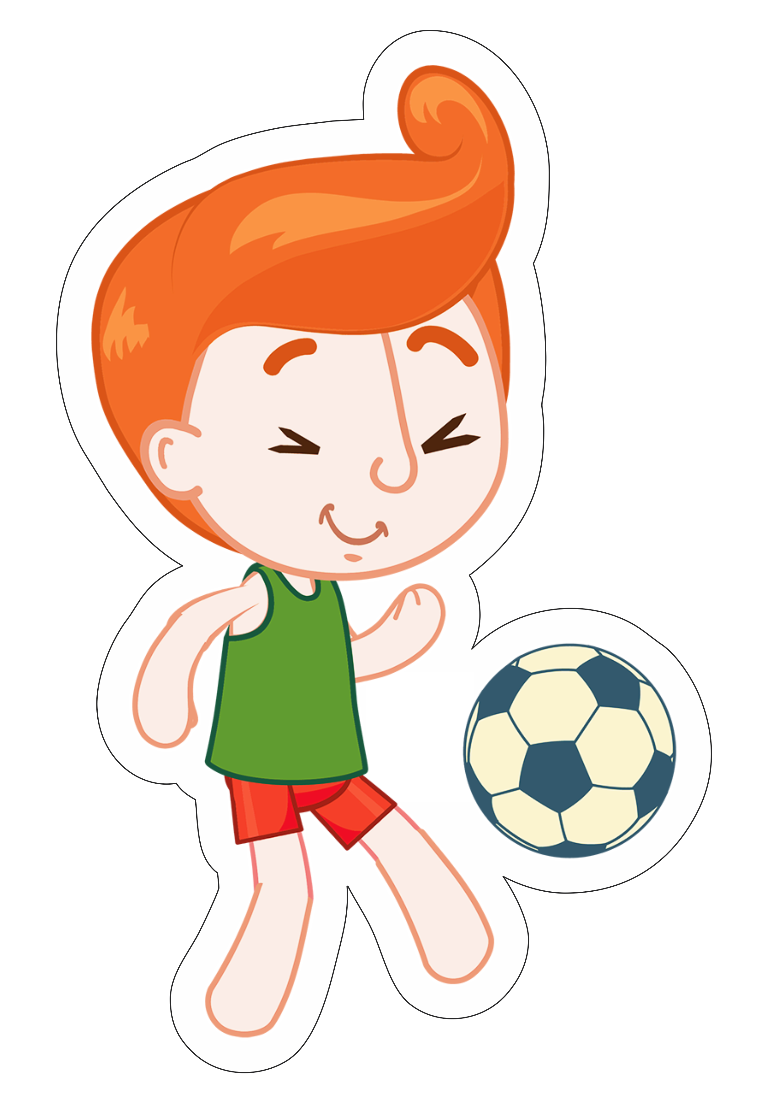 Mundo bita animação infantil menino jogando futebol png