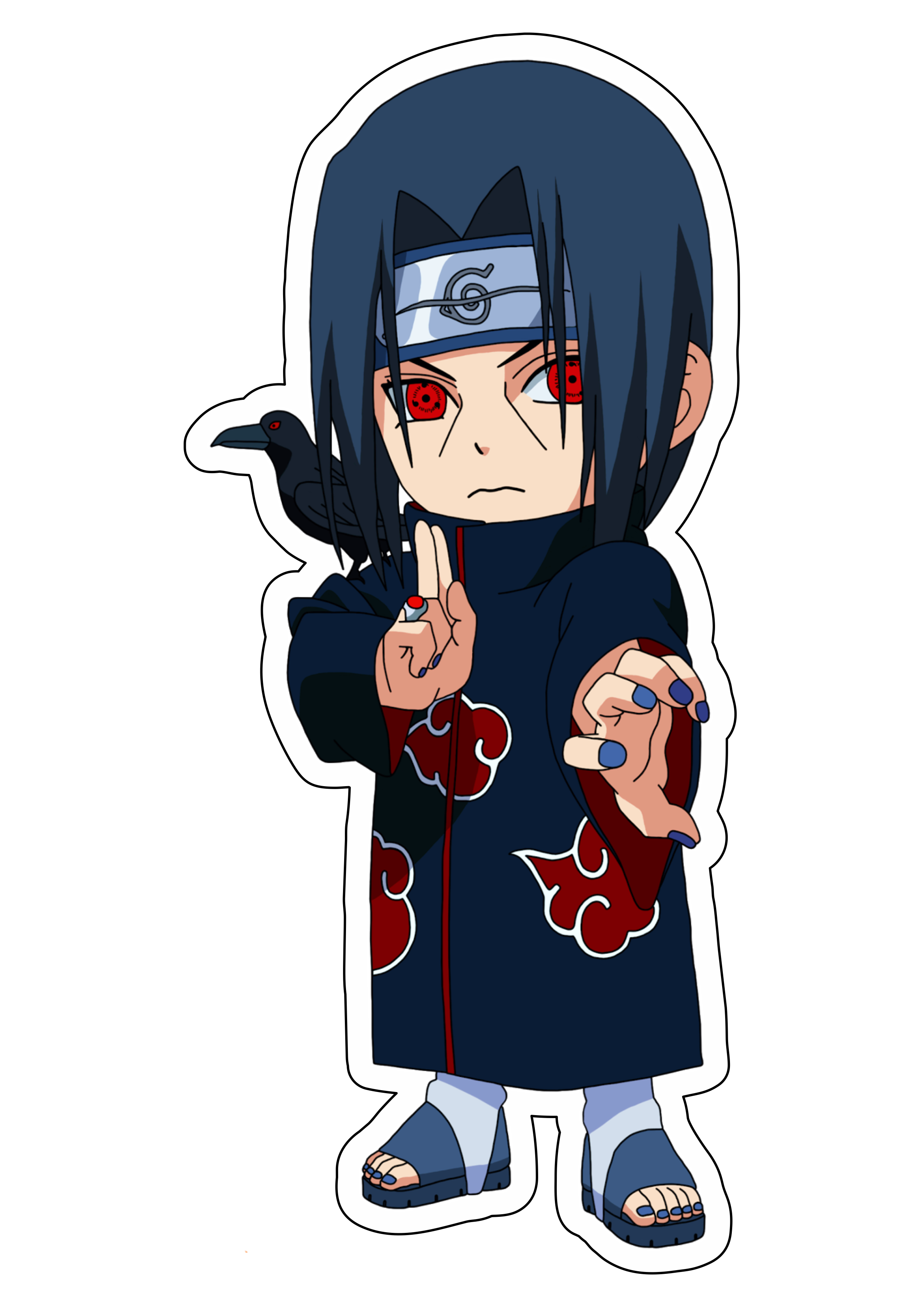 Itachi Uchiha chibi Naruto Shippuden Akatsuki png