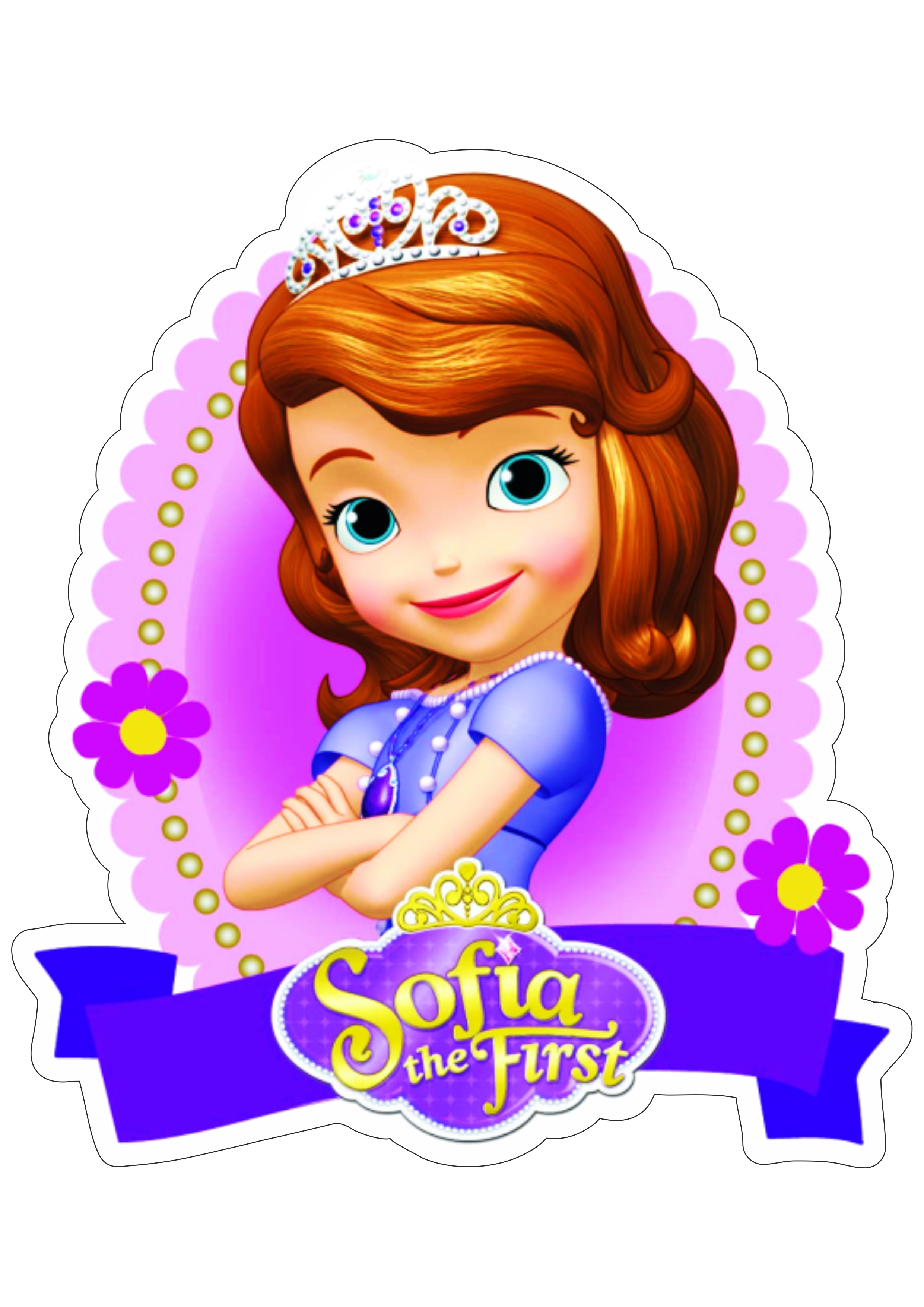 Princesinha Sofia imagem decoração logo png