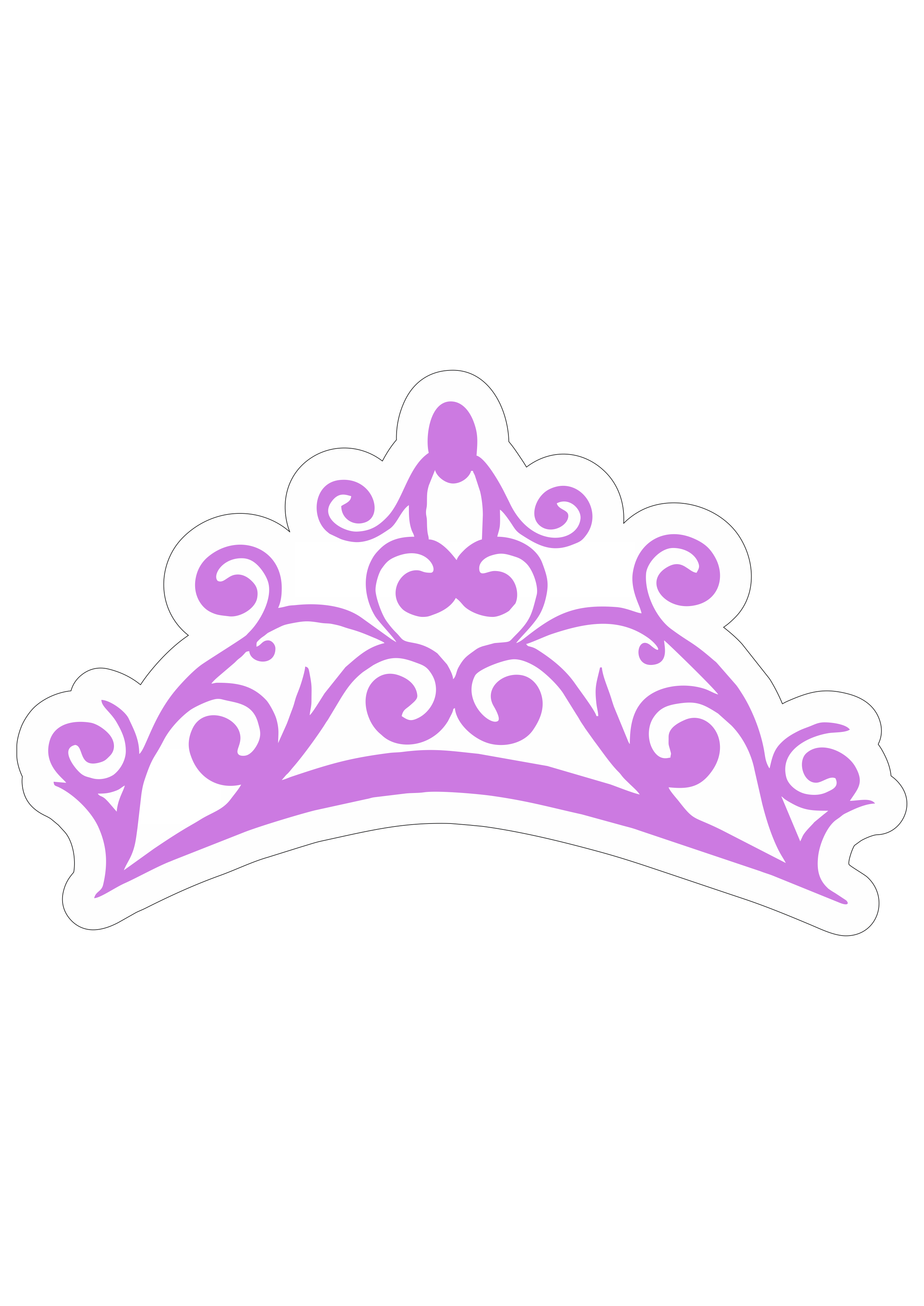 Princesinha Sofia imagem decoração coroa lilás desenho vetor png
