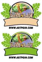 artpoin-safari-topo-de-bolo-art