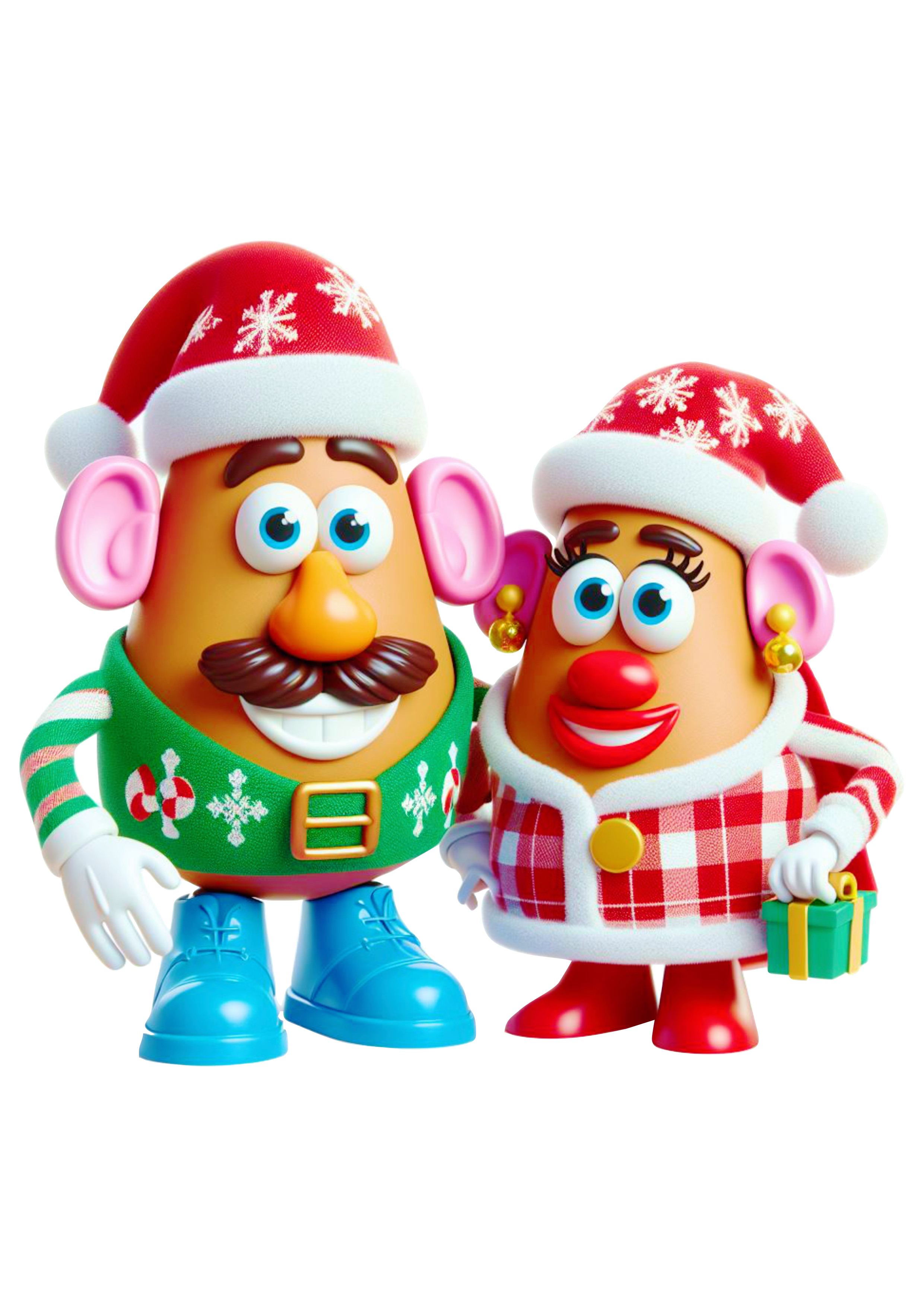Toy Story especial de natal Senhor e Senhora Cabeça de Batata png