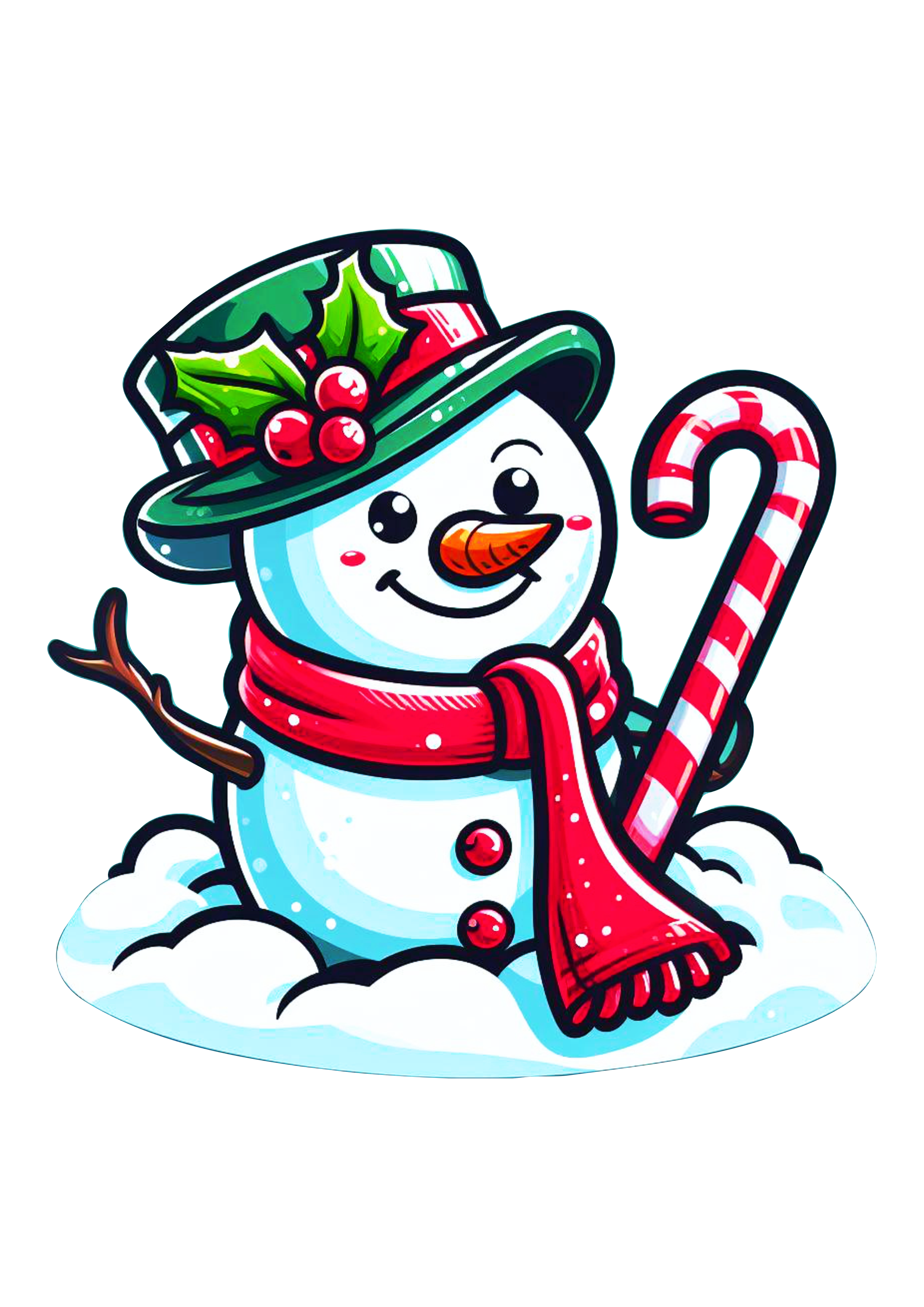 Boneco de neve snowman png
