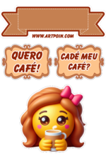 artpoin-cade-meu-cafe-emoji-topo-de-bolo