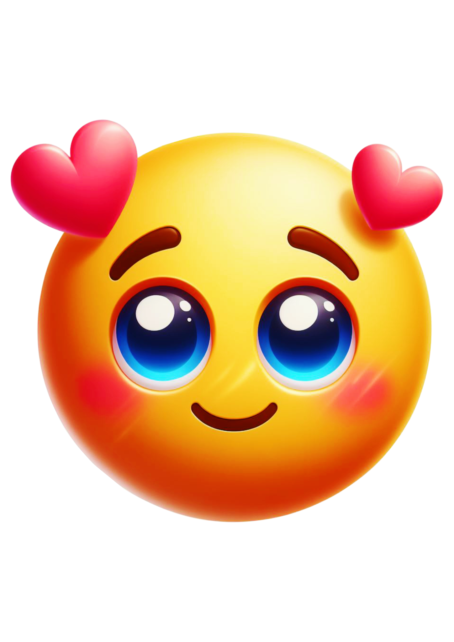 Emoji Apaixonado Com Coração Amor Png 2235