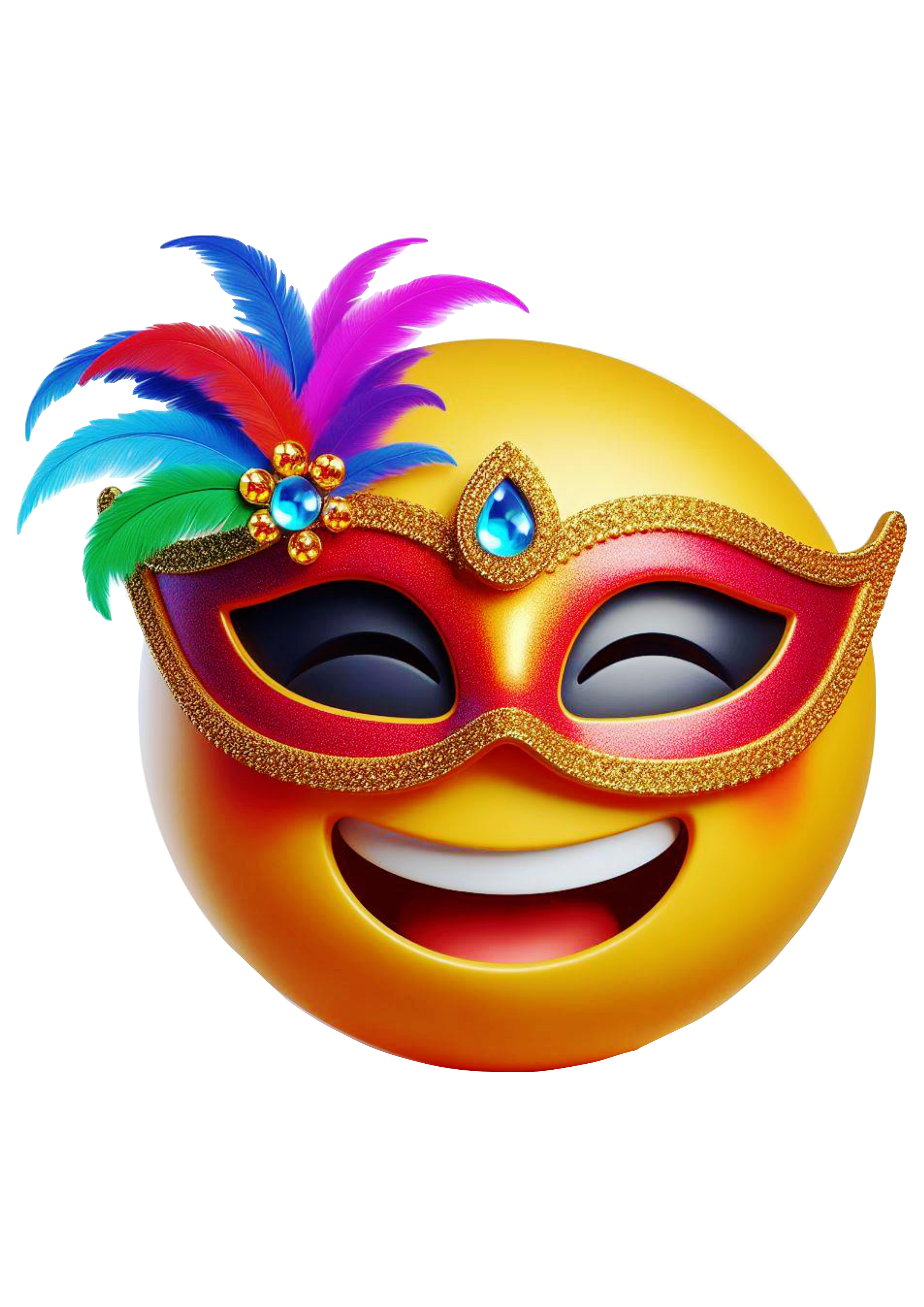 Carnaval emoji para whatsapp png