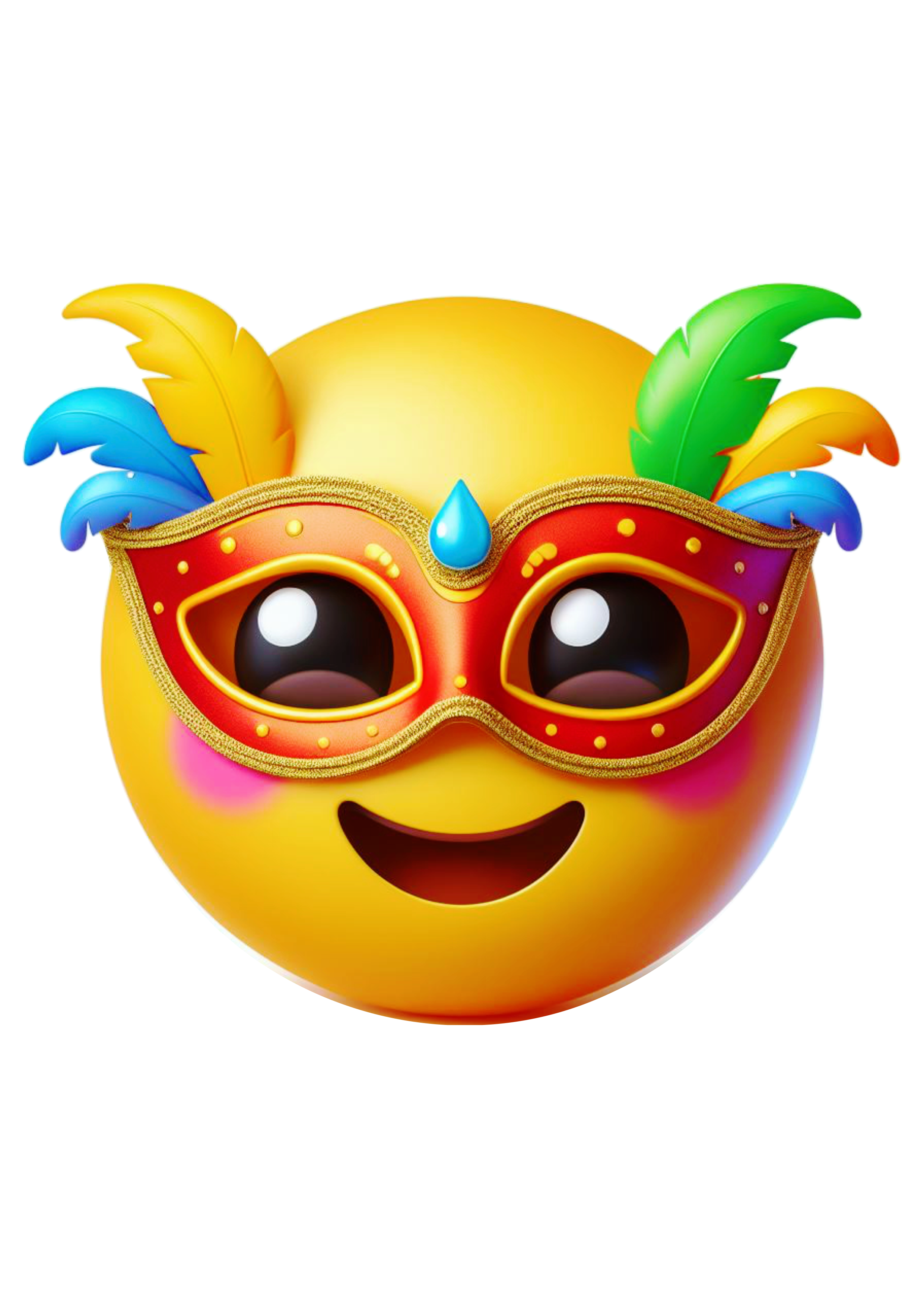 Carnaval emoji para whatsapp instagram png