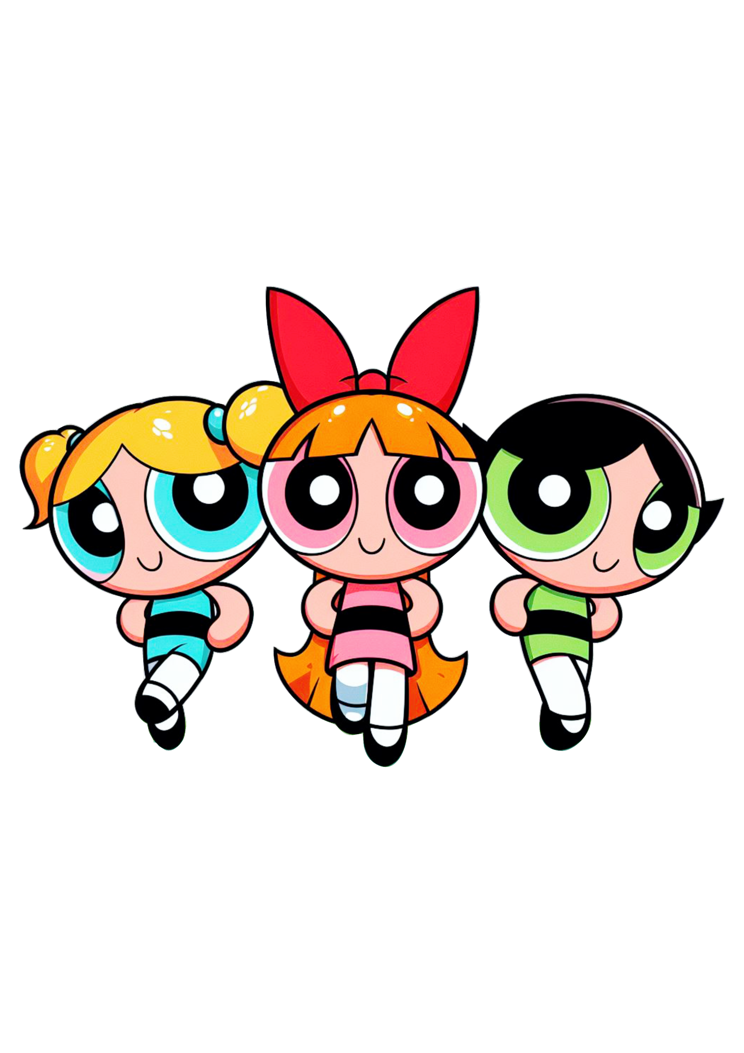 As meninas superpoderosas desenho infantil cartoon network lindinha docinho e florzinha png