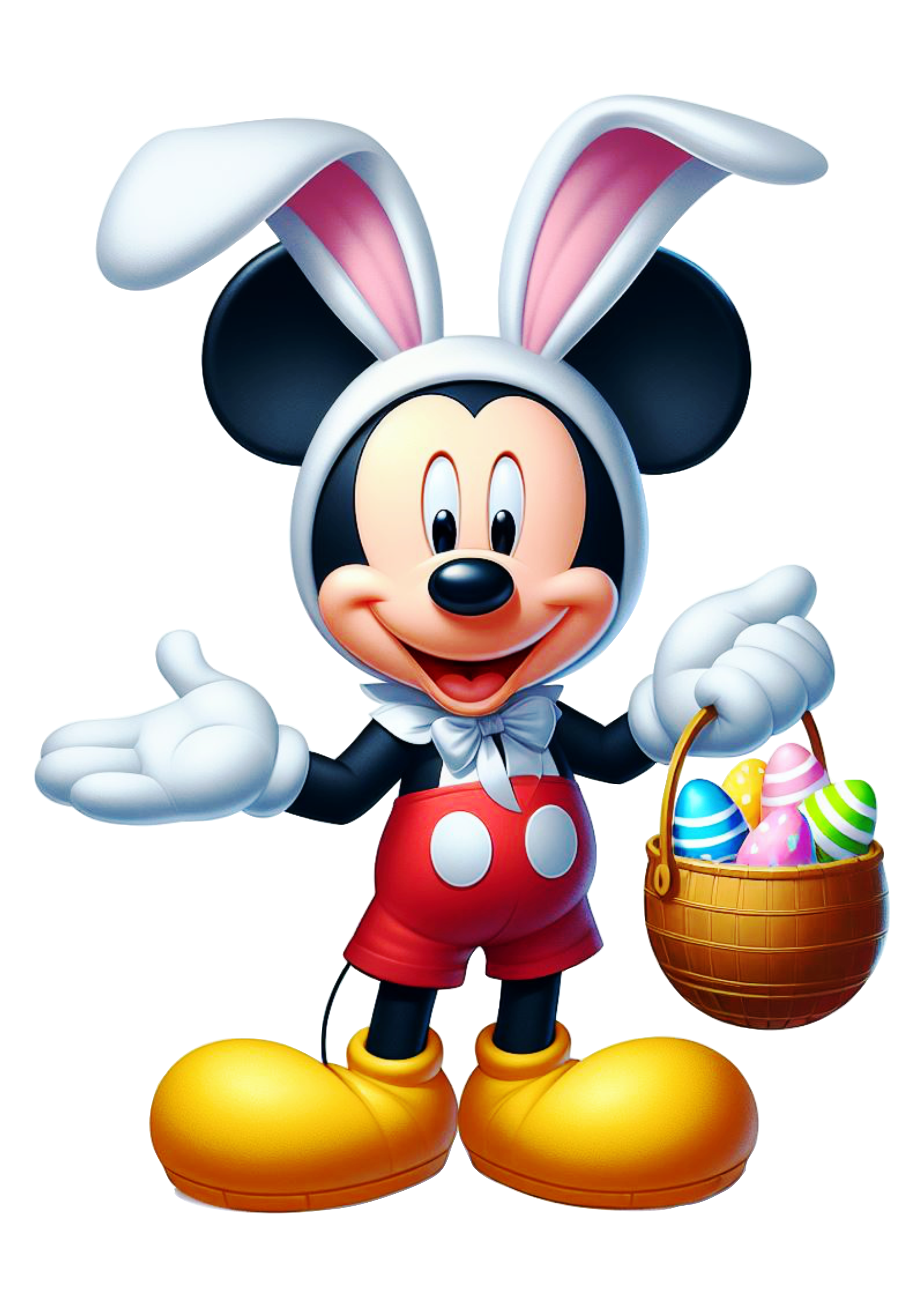 Mickey Mouse Desenho infantil Clássico da Disney especial de páscoa png