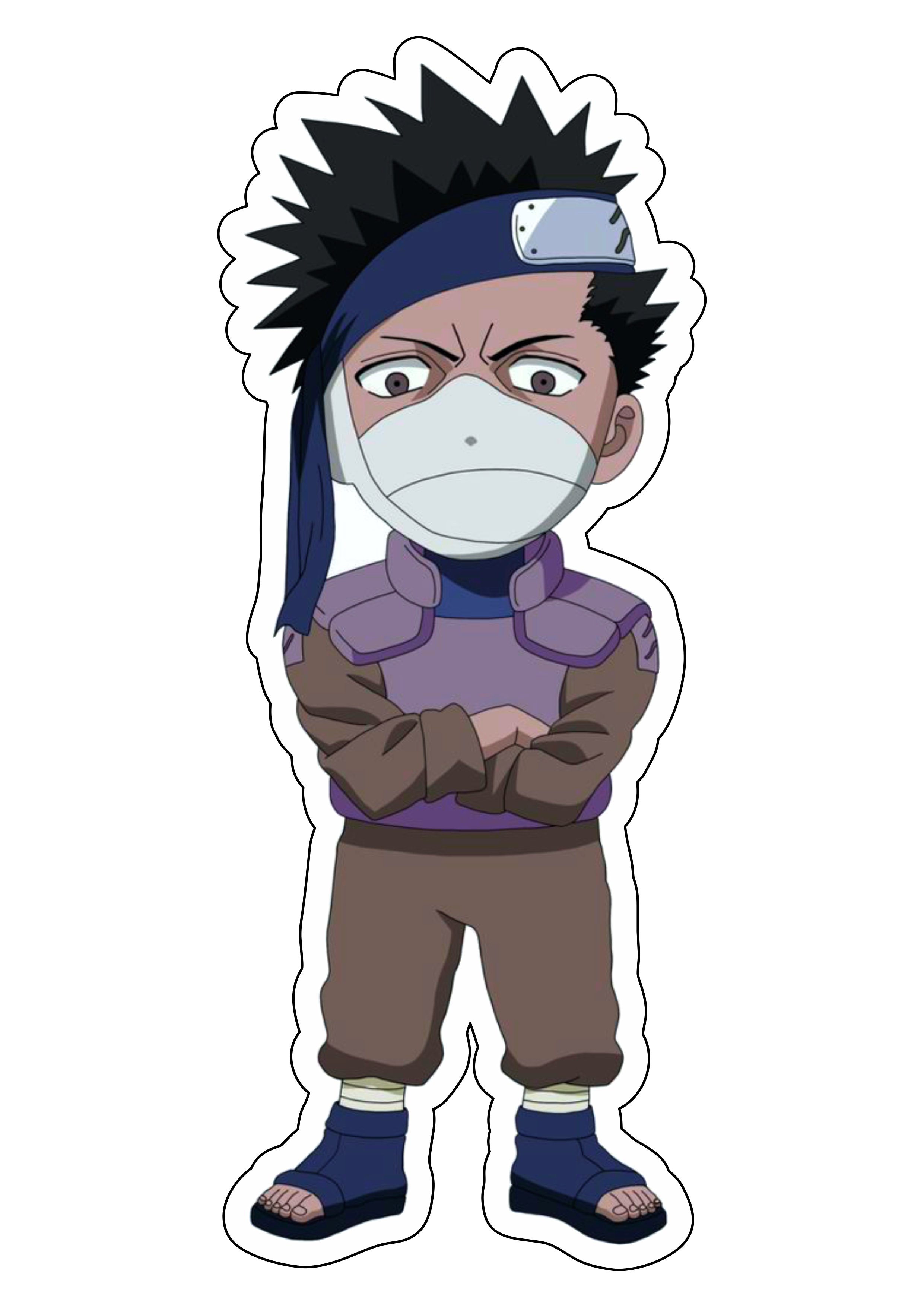 Naruto Shippuden Zabuza Momochi demônio da névoa oculta desenho infantil anime png