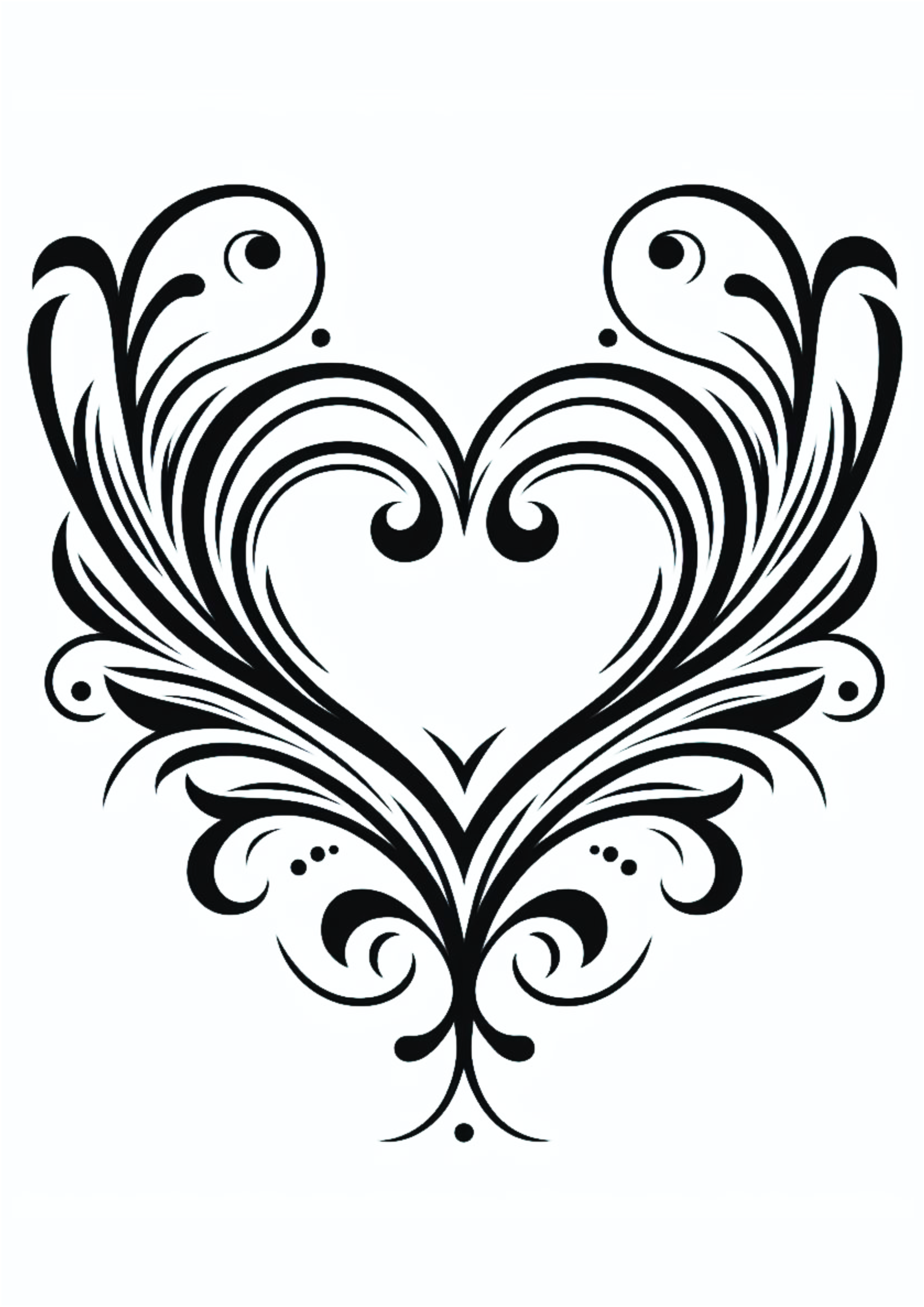 Tatuagem grátis coração tatoo heart artes gráficas desenho simples rabisco free png