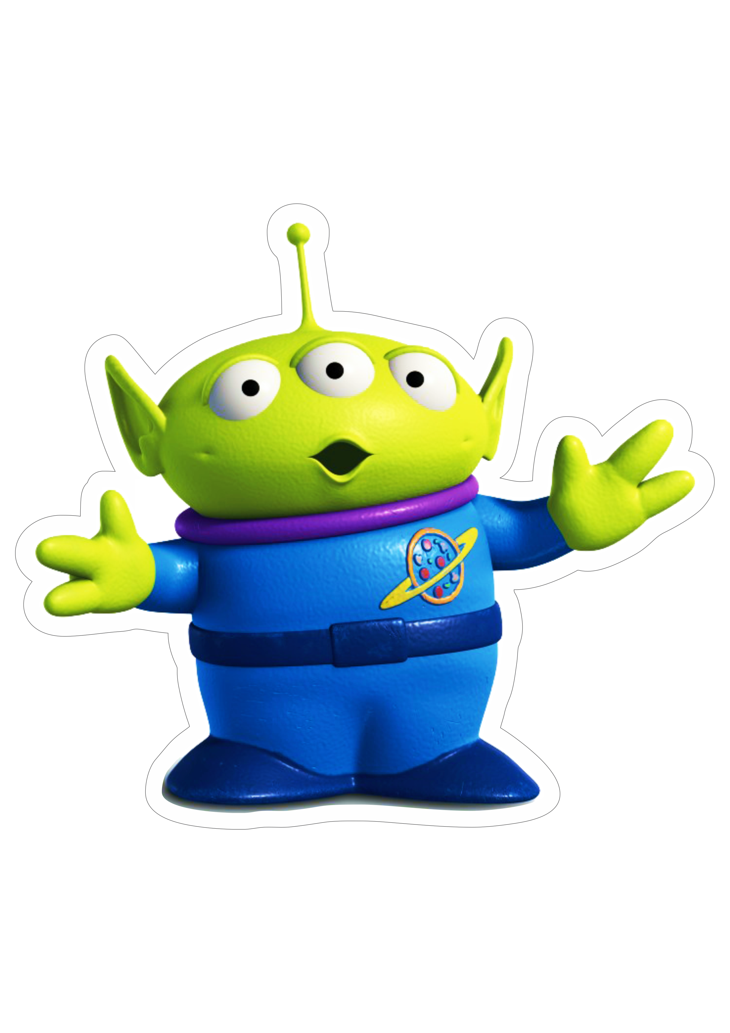 Toy story personagens Disney boneco space alien png