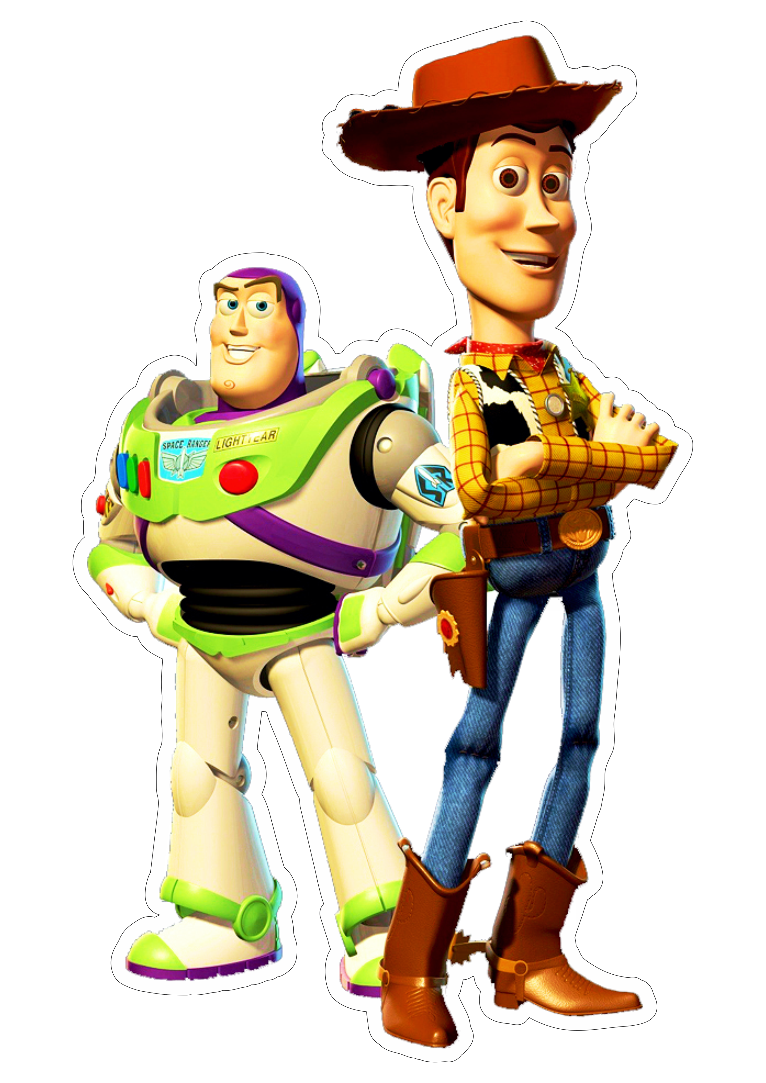 Toy story personagens Disney Pixar decoração desenho infantil png