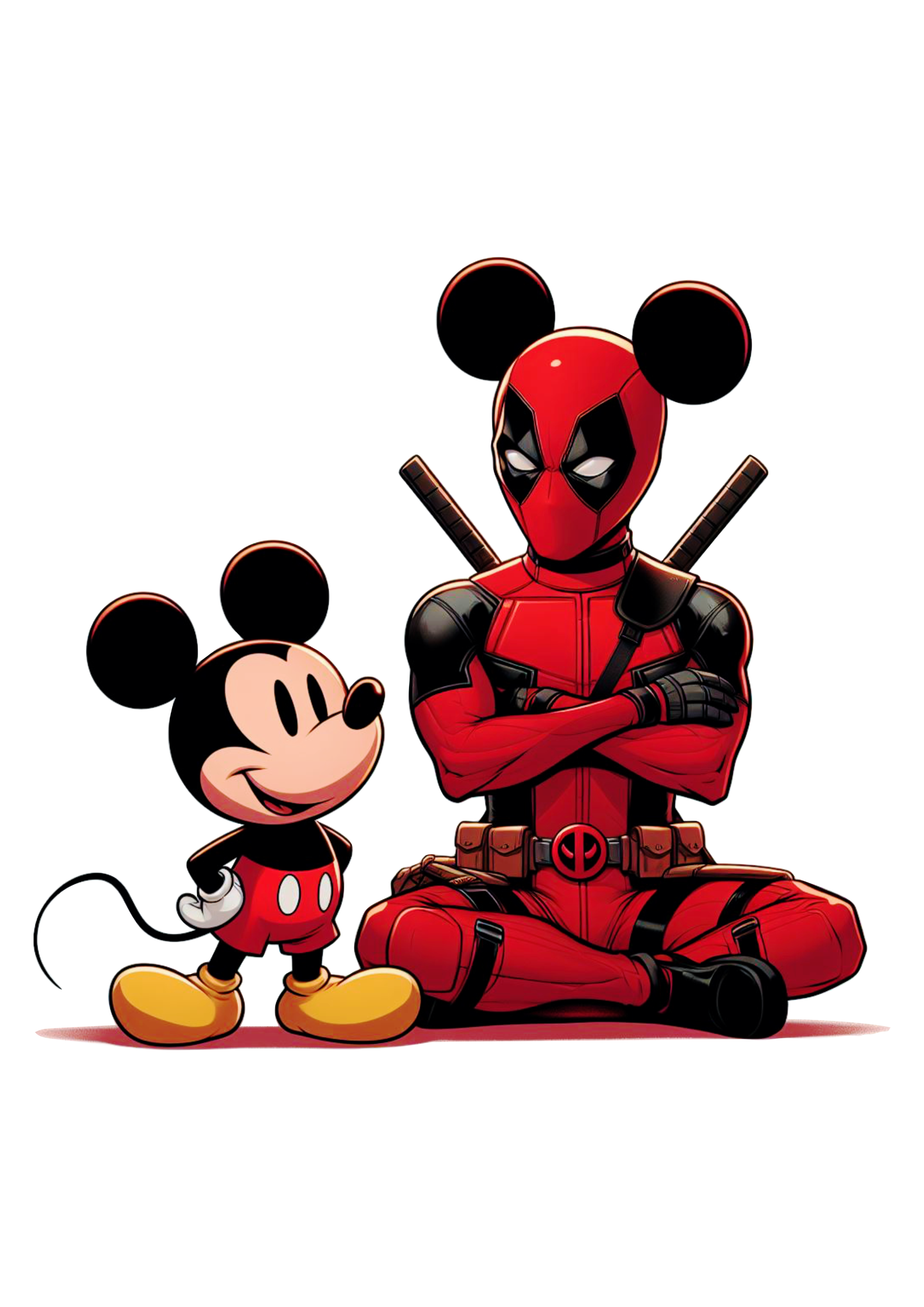 Deadpool e Mickey Mouse filme de ação personagem fictício Disney universo Marvel Anti-herói png
