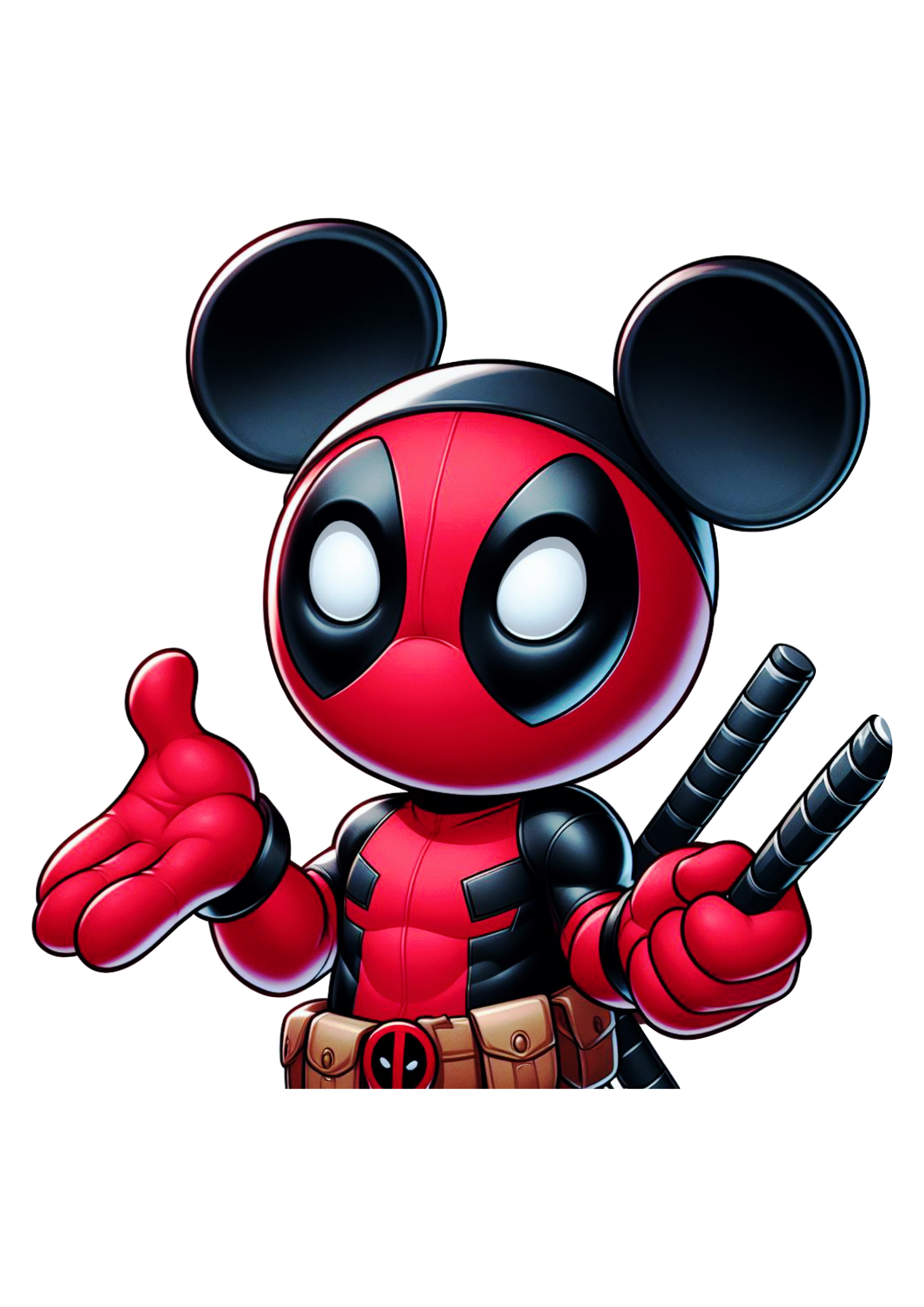 Deadpool e Mickey Mouse filme de ação personagem fictício Disney universo Marvel Anti-herói clipart free png