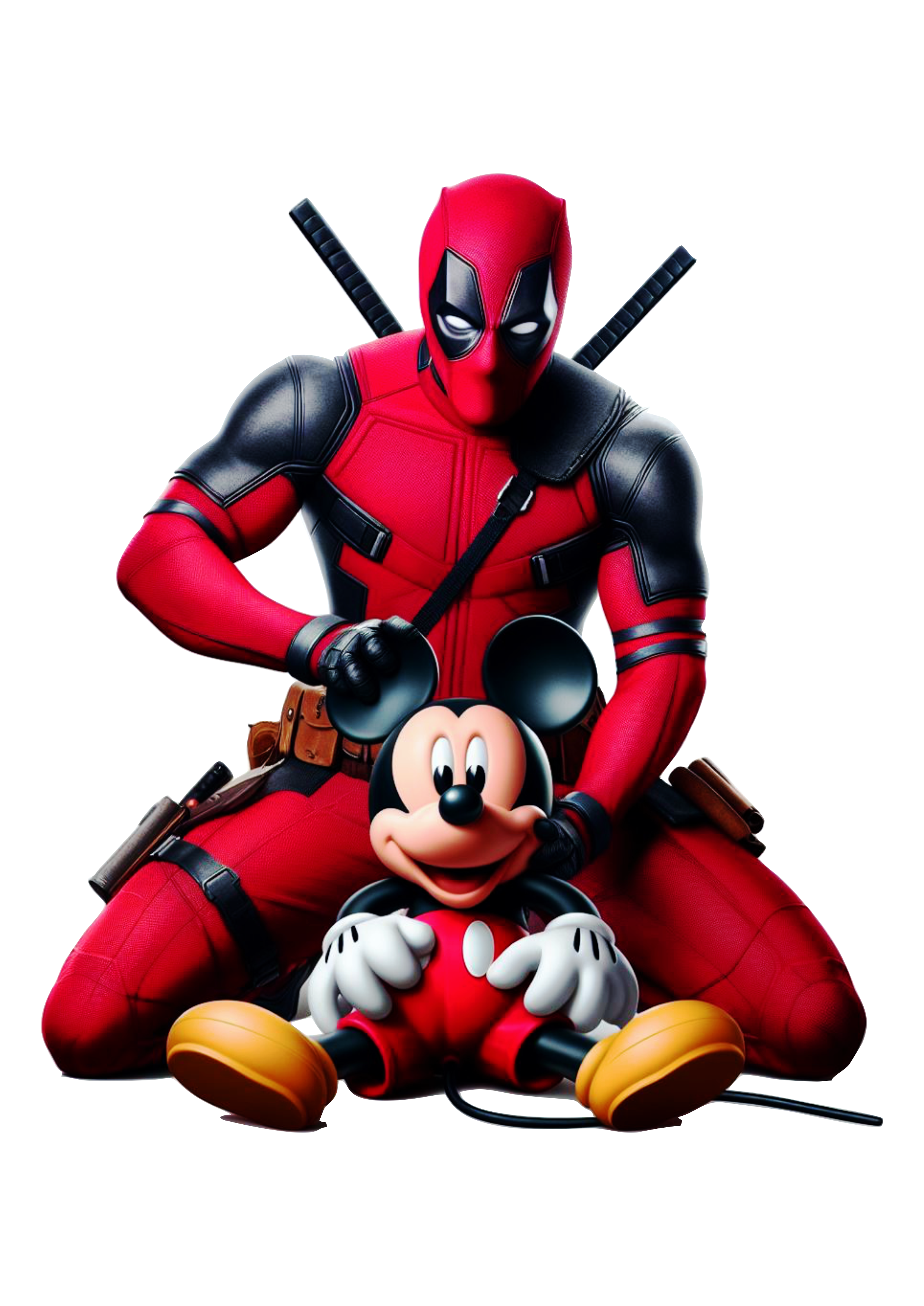 Deadpool e Mickey Mouse filme de ação personagem fictício Disney universo Marvel Anti-herói clipart free design png