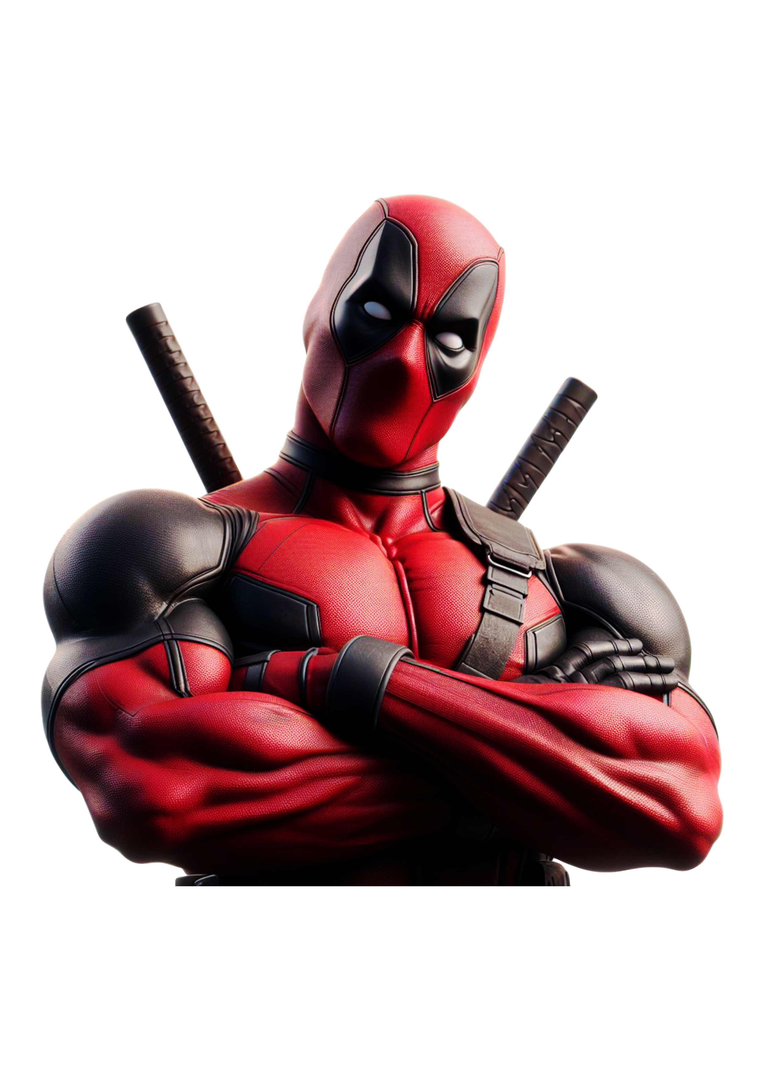 Deadpool de braços cruzados personagem fictício universo Marvel Anti-herói png