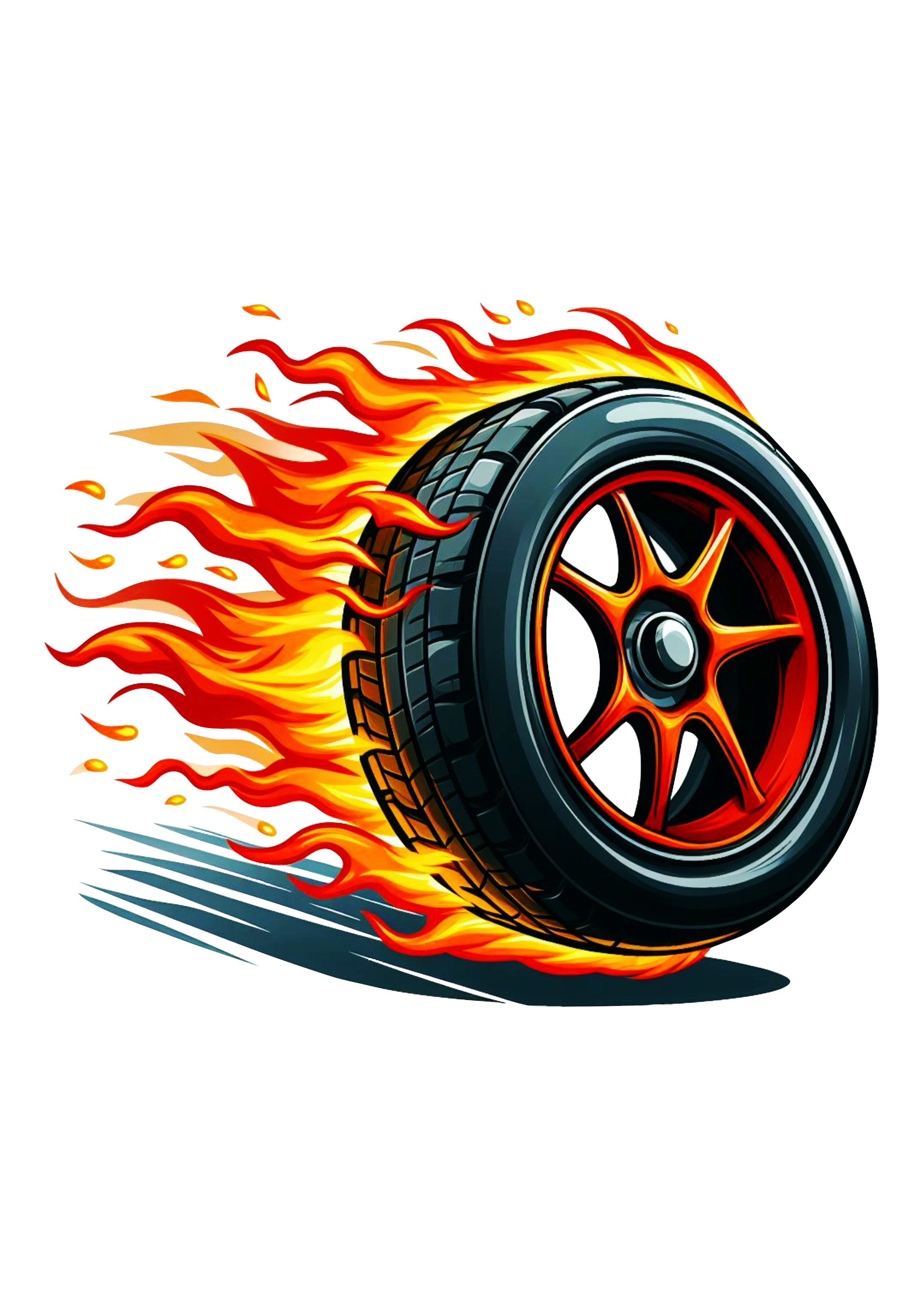 Hot Wheels pneu pegando fogo logo de alta velocidade png