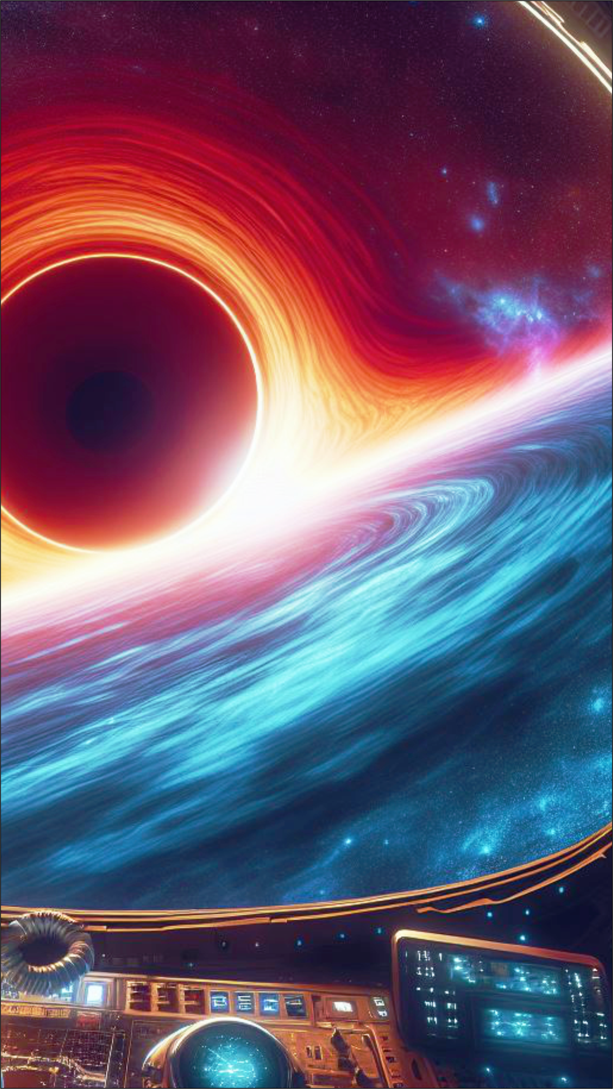 Buraco negro universo papel de parede para celular png
