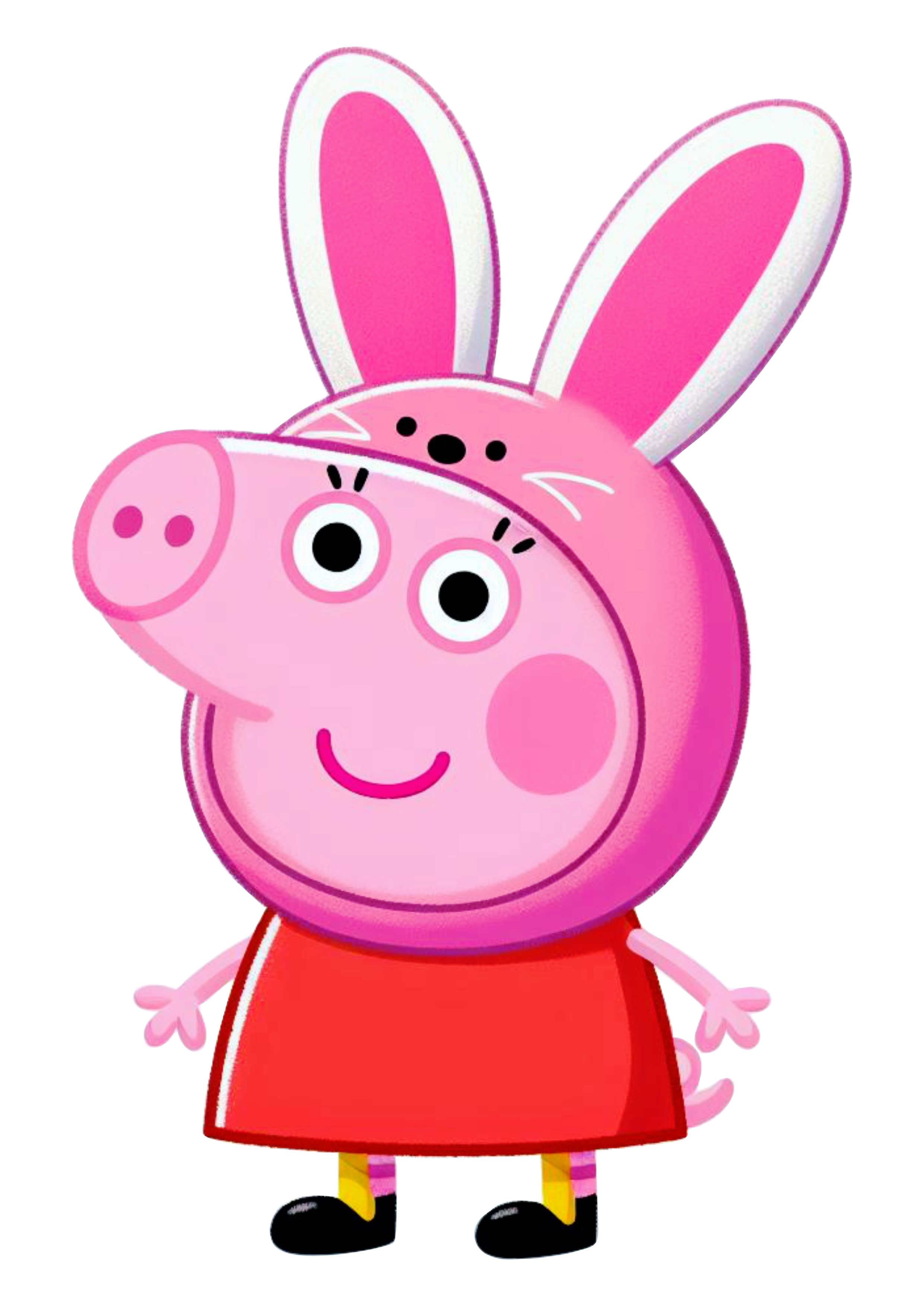 Peppa Pig personagens desenho infantil especial de páscoa fundo transparente png