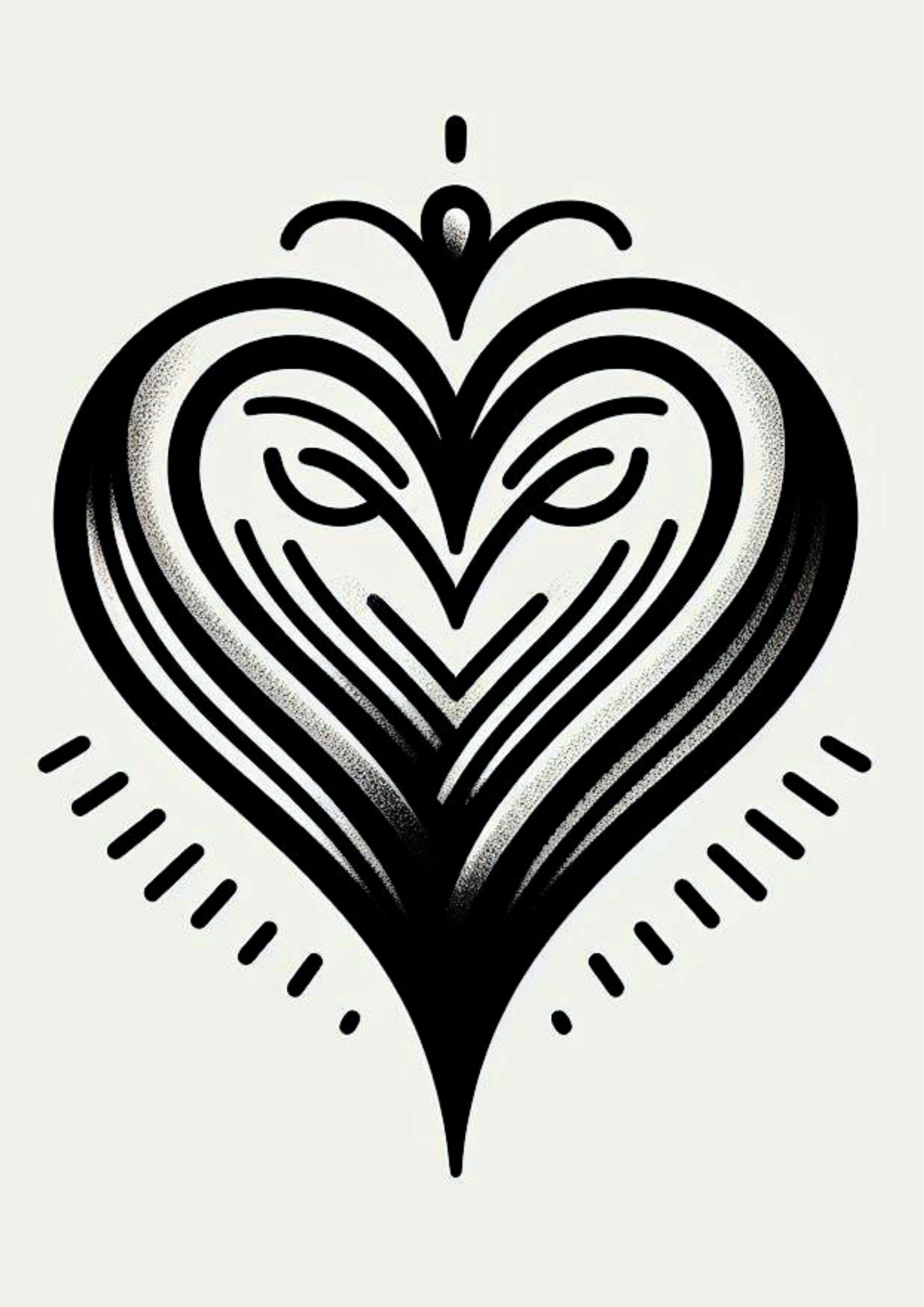 Coração desenho para tatuagem feminina artes visuais minimalista png