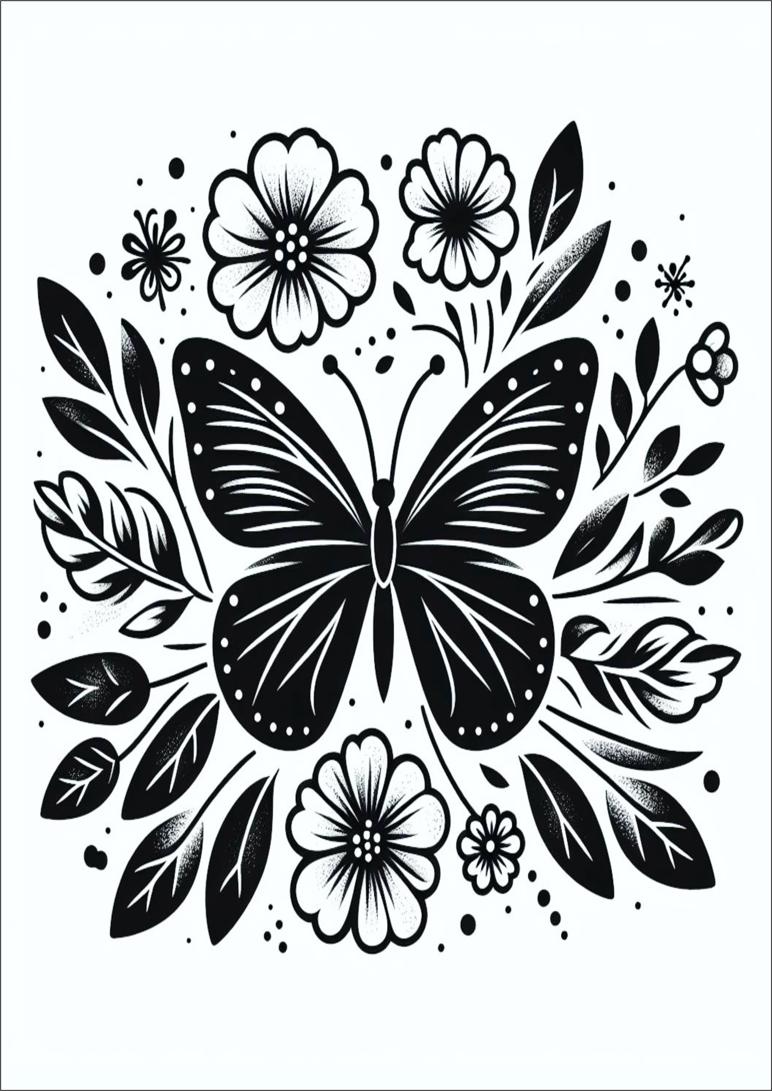 Borboleta tatuagem feminina minimalista traços png image flores