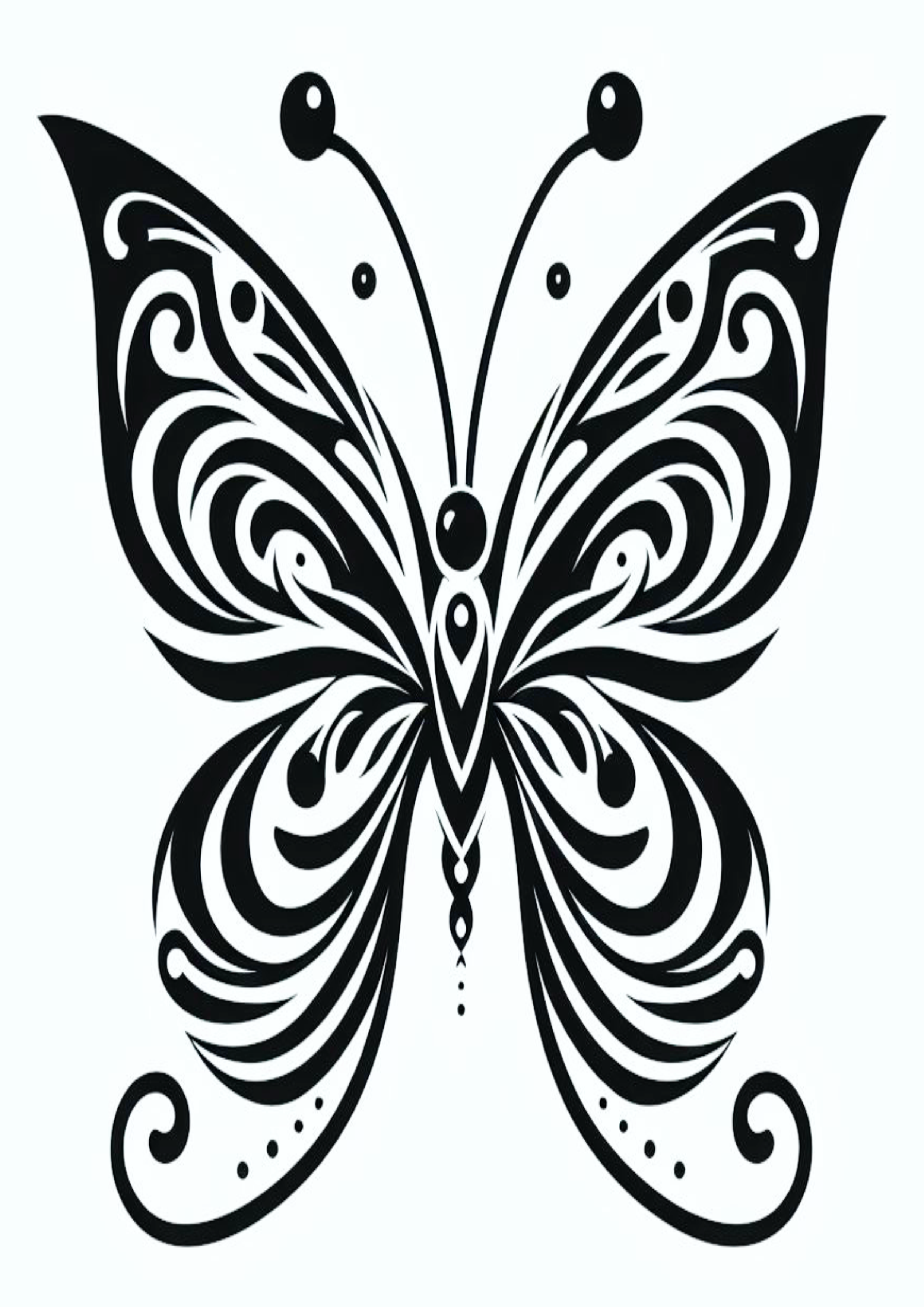 Borboleta tatuagem feminina minimalista traços png image desenho grátis