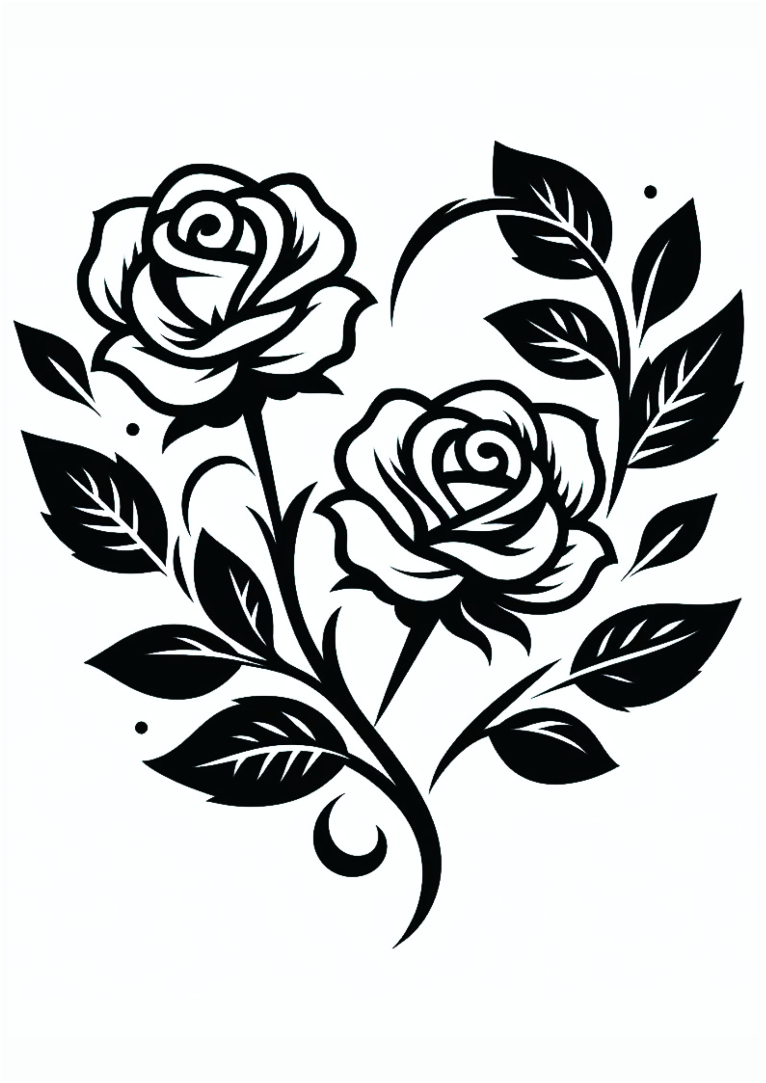 Desenho simples para tatuagem flores png image