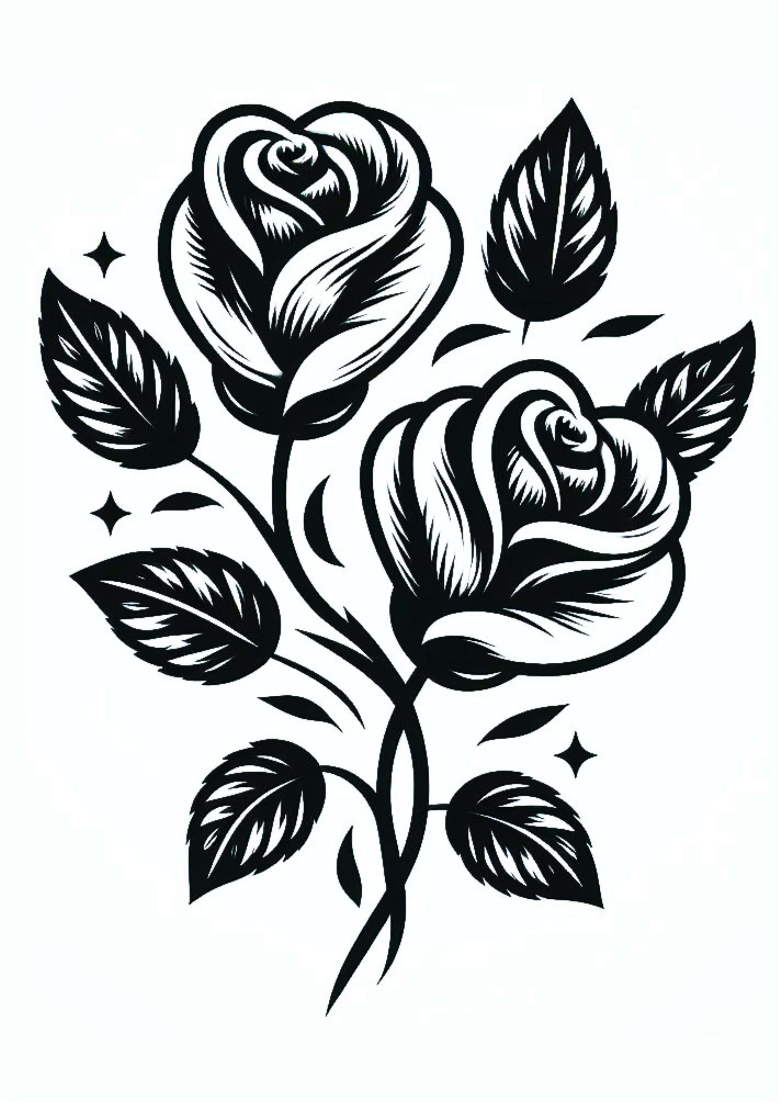 Desenho simples para tatuagem flores png image ilustração