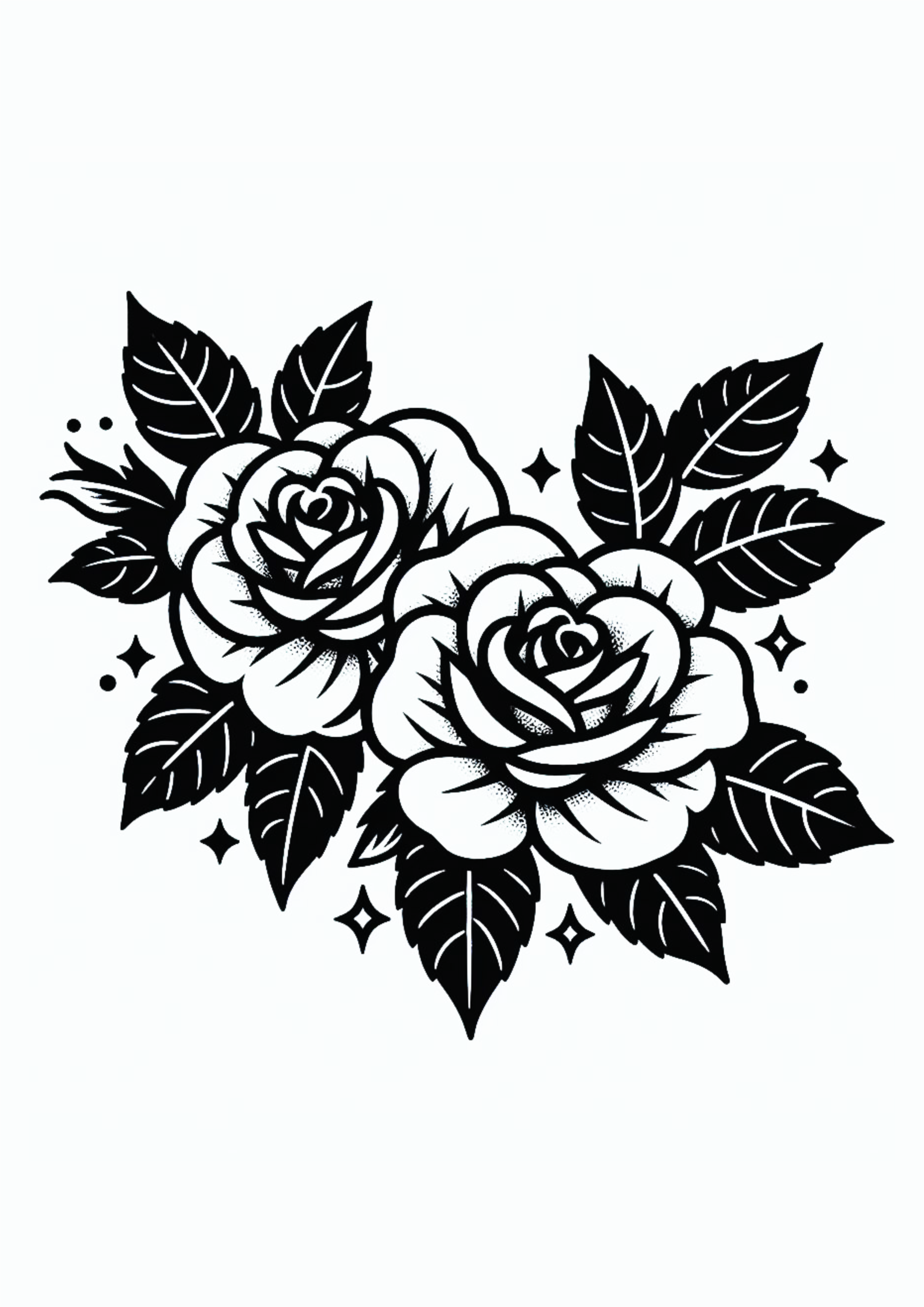 Desenho simples para tatuagem flores em forma de coração arranjo de flores png
