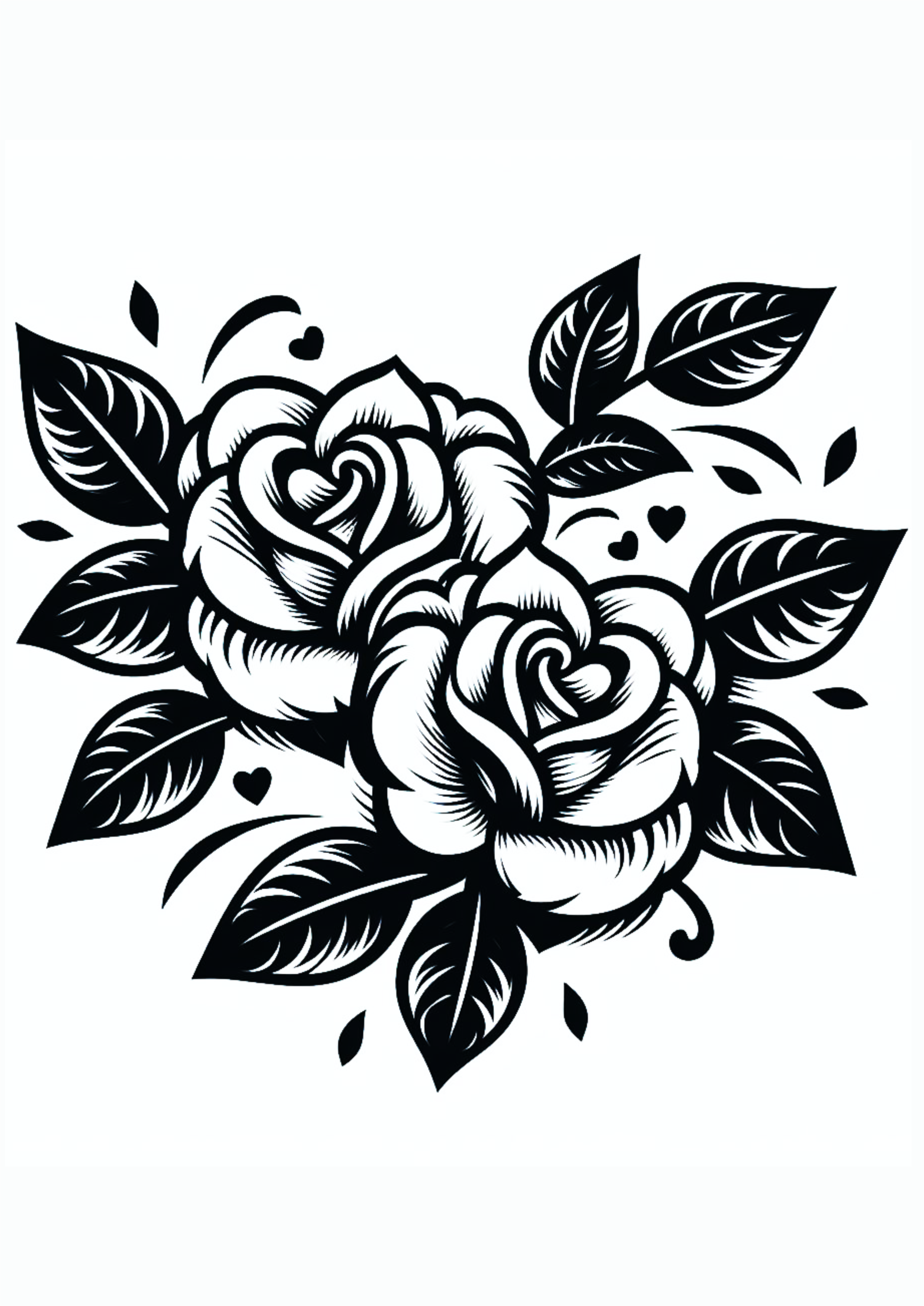 Flores desenho simples para tatuagem feminina arte conceitual png