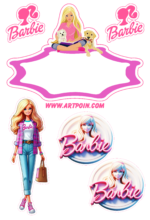 artpoin-topo-de-bolo-Barbie-adolescente