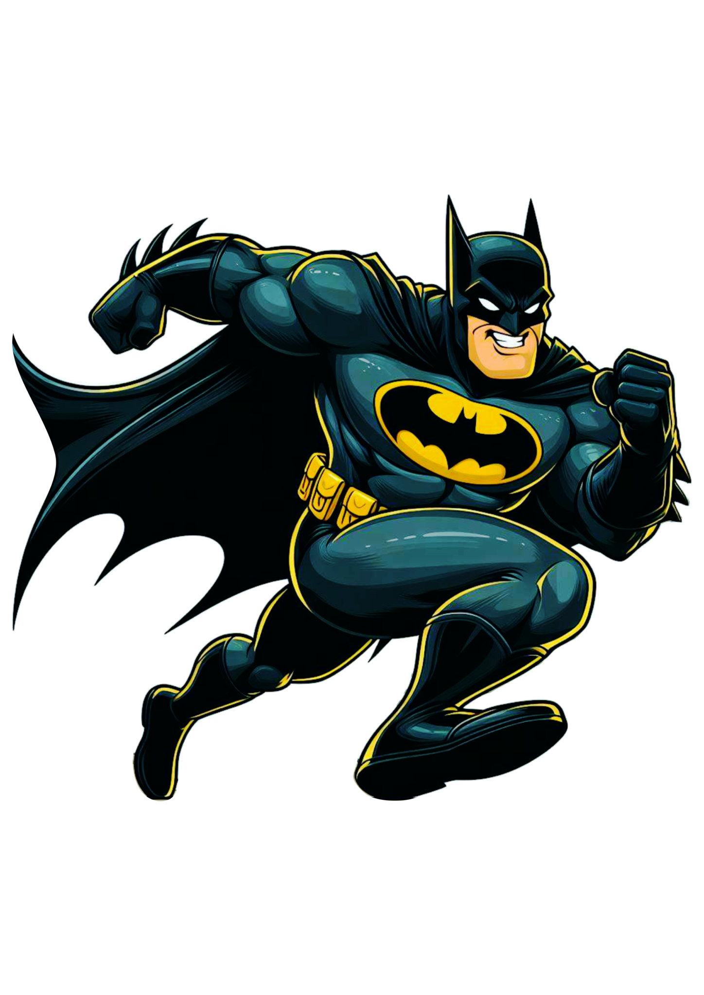 Batman desenho infantil dc comics png