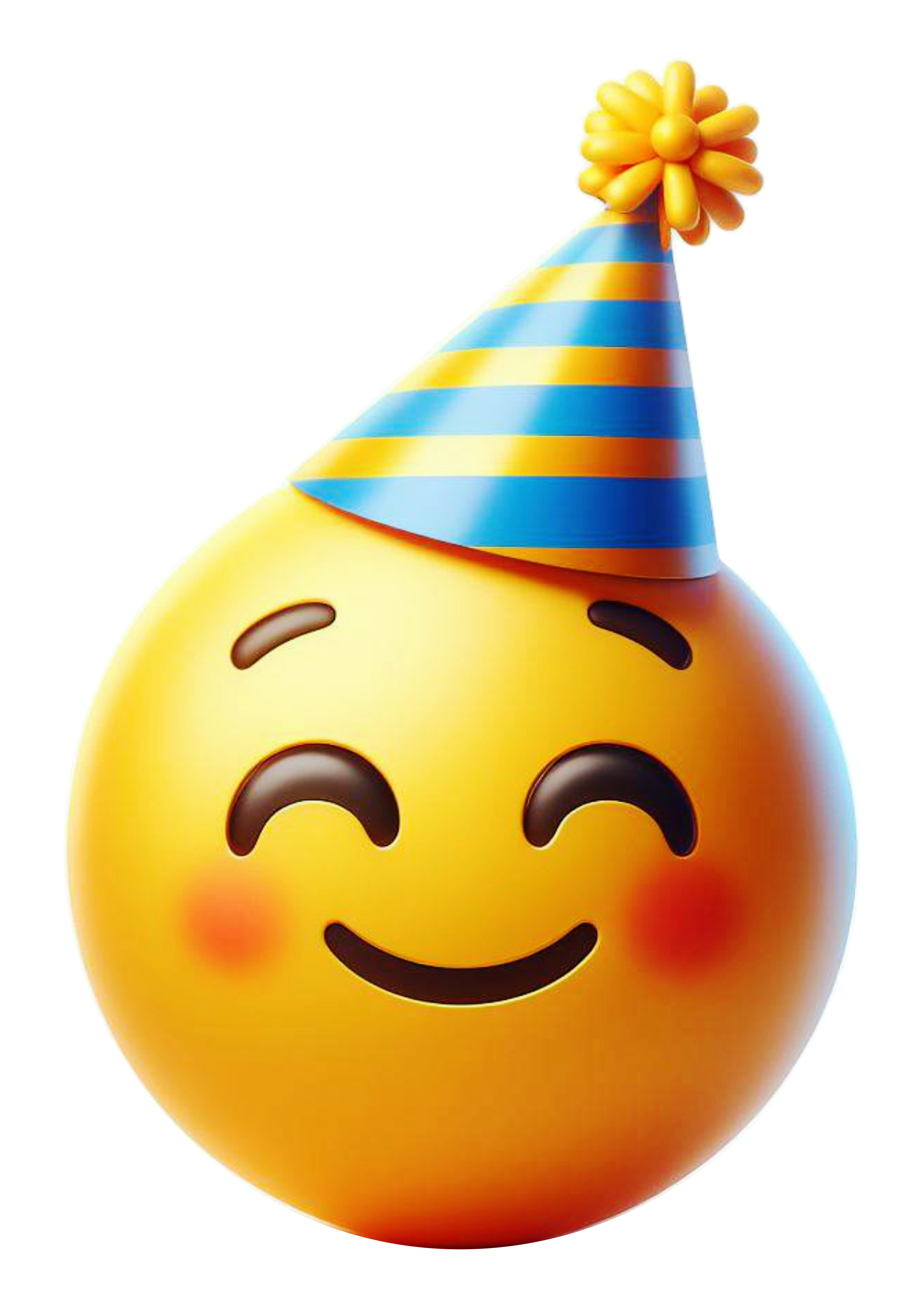Feliz aniversário Emoji bolo parabéns png