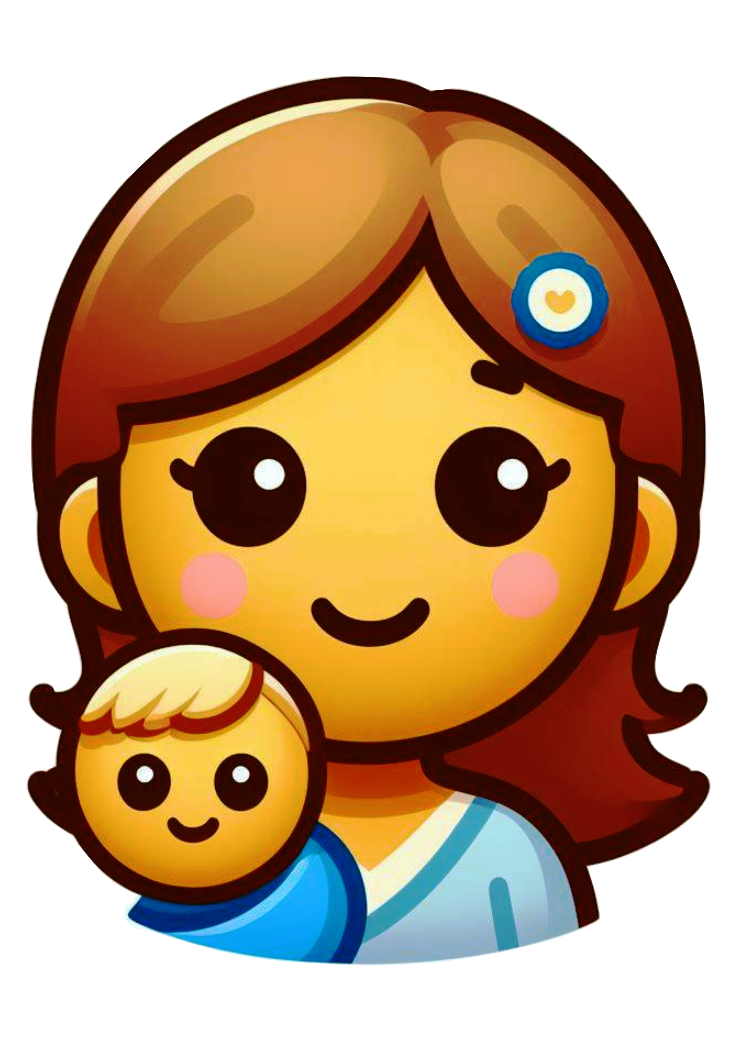 Emoji dia das mães png