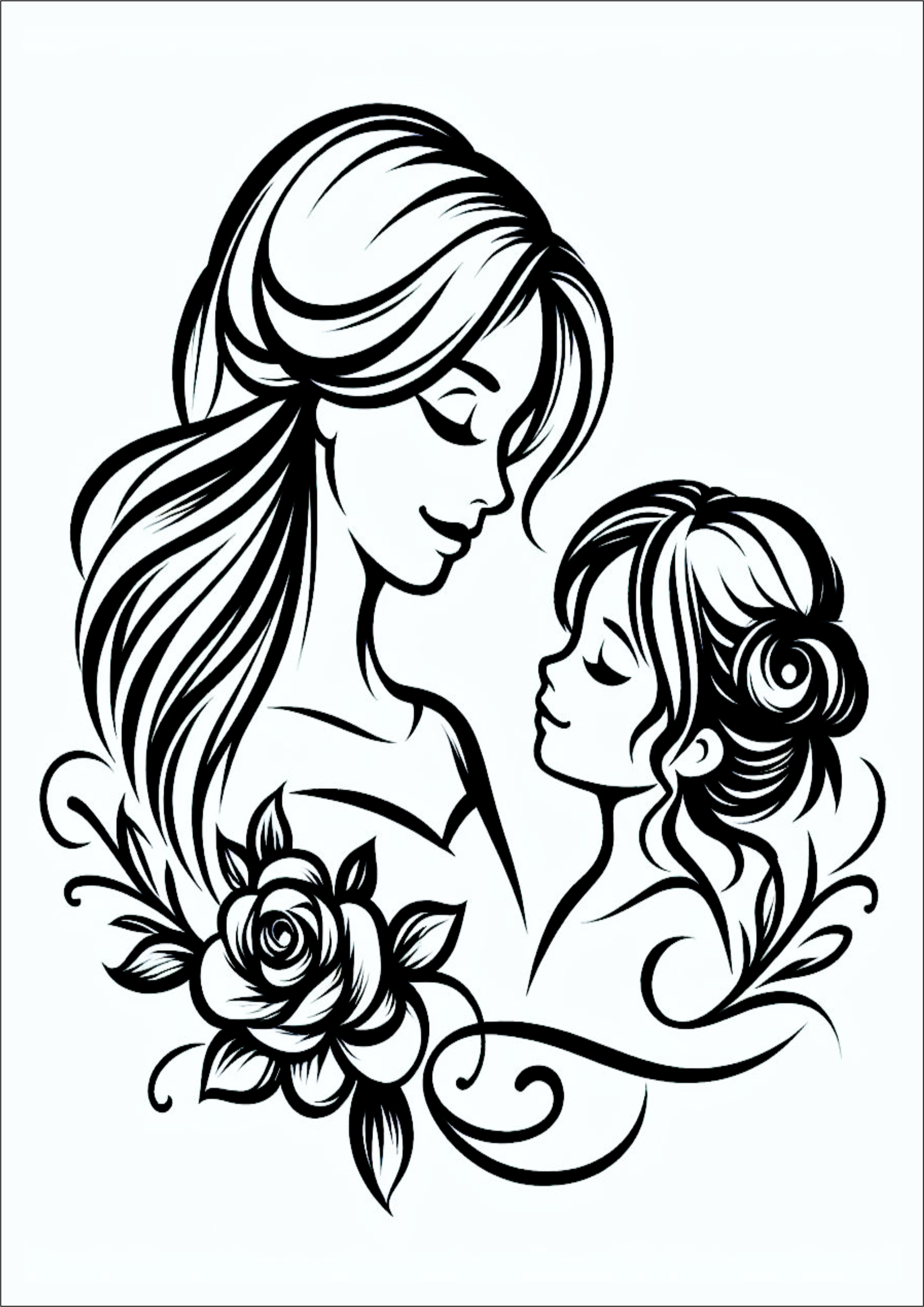 Desenho simples para tatuagem amor de mãe drawing flores artes gráficas free design png