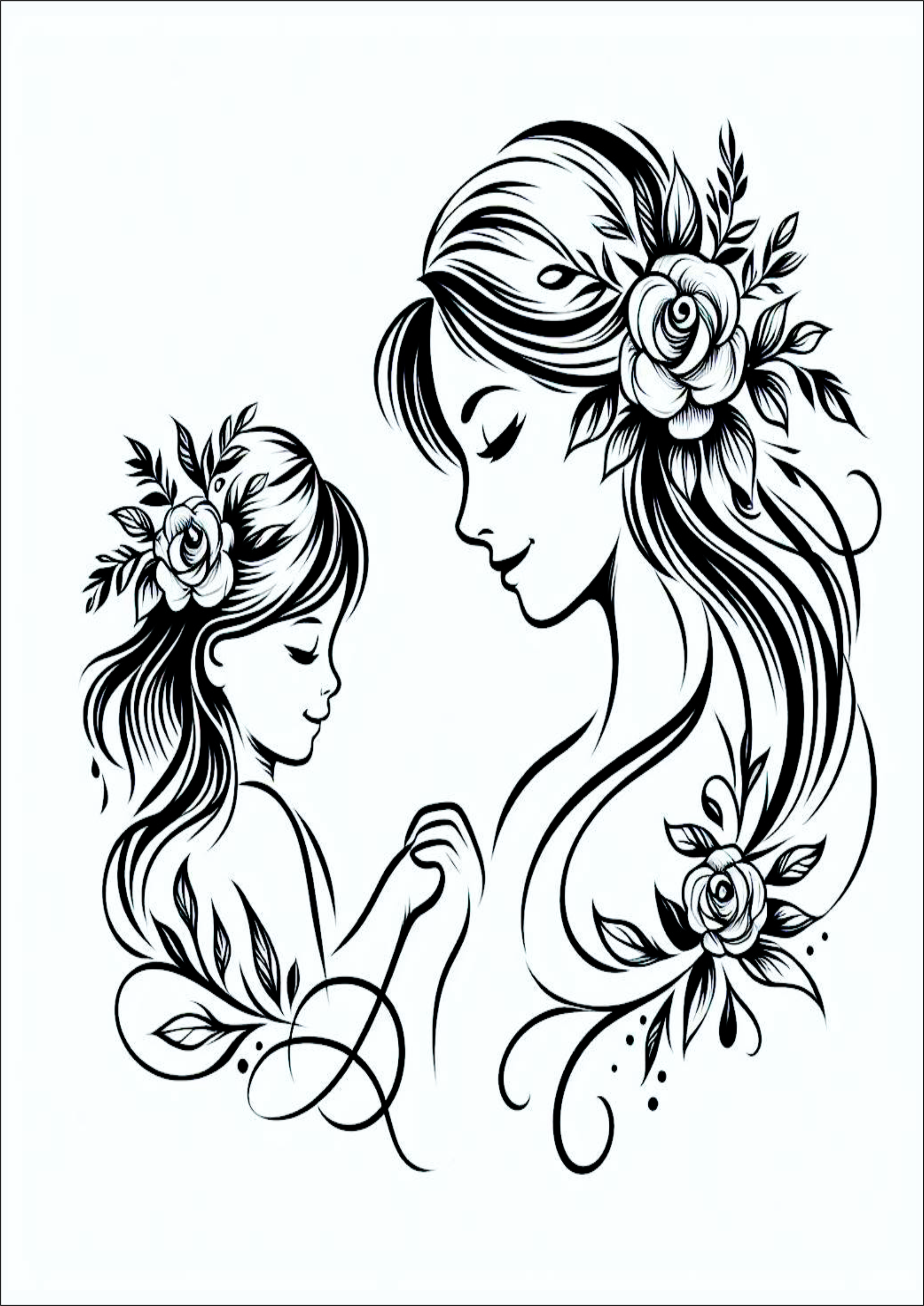 Desenho simples para tatuagem amor de mãe drawing flores artes gráficas free design riscos png