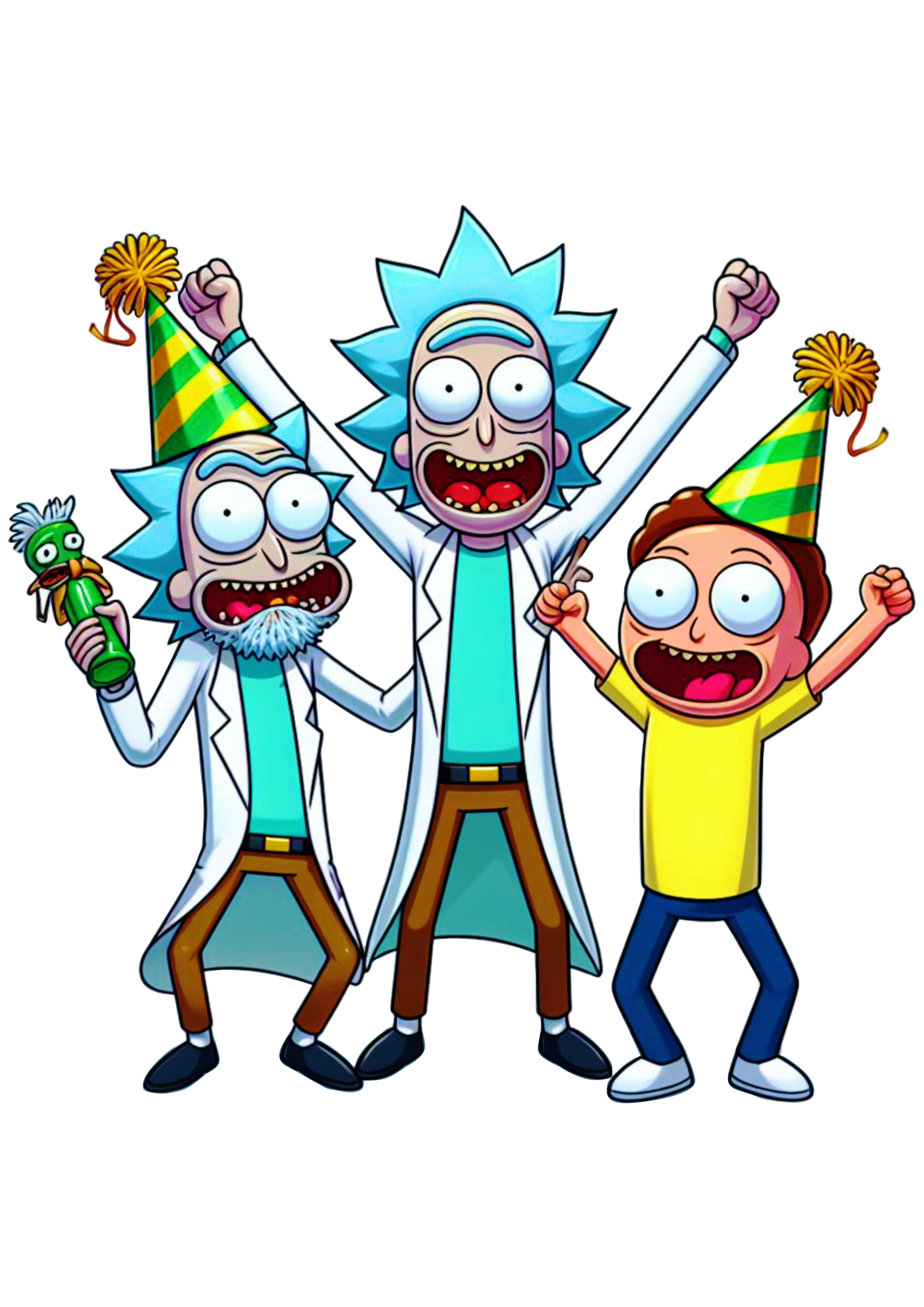 Rick and Morty png desenho colorido