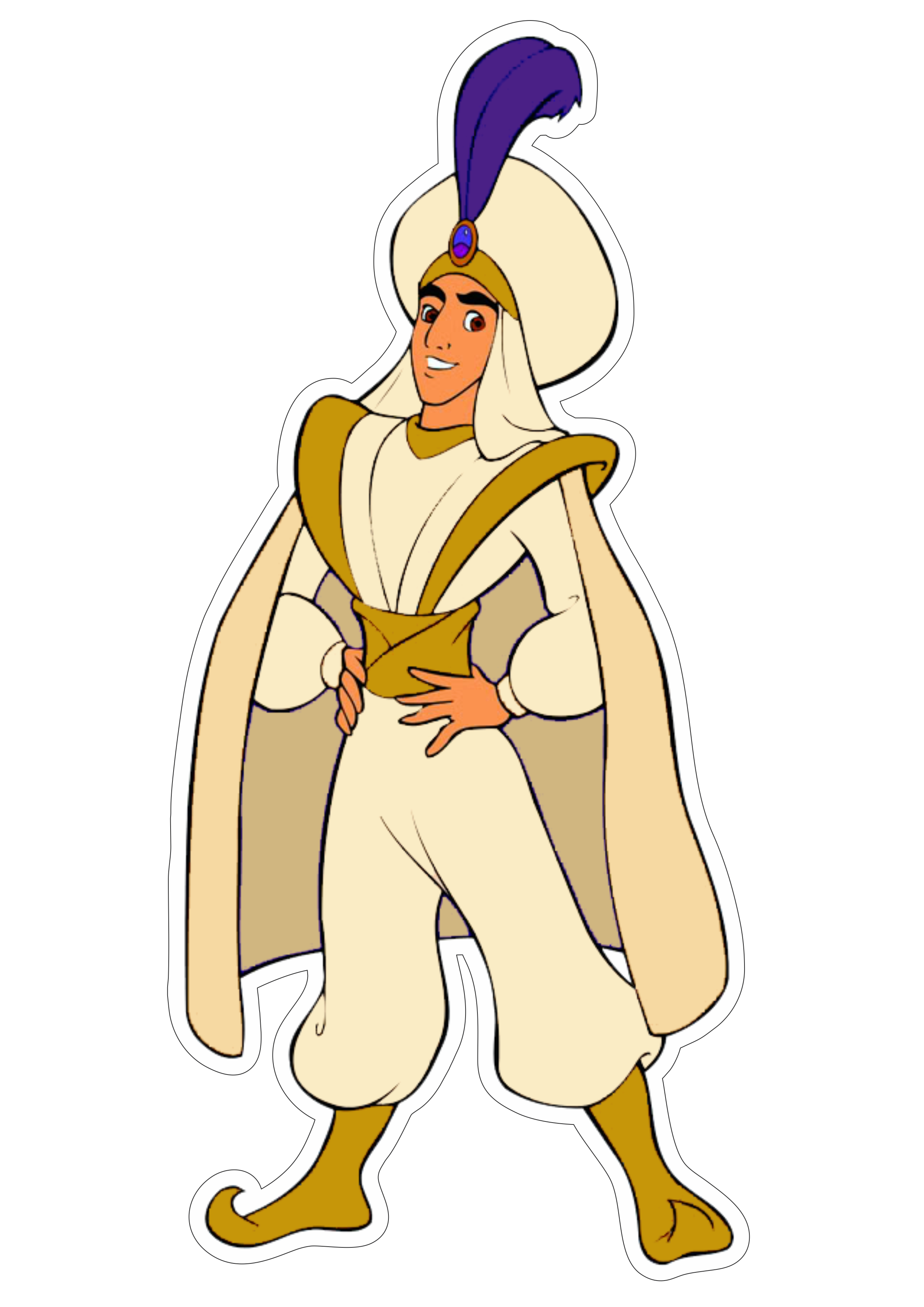 Aladdin desenho infantil personagens disney fundo transparente png clipart