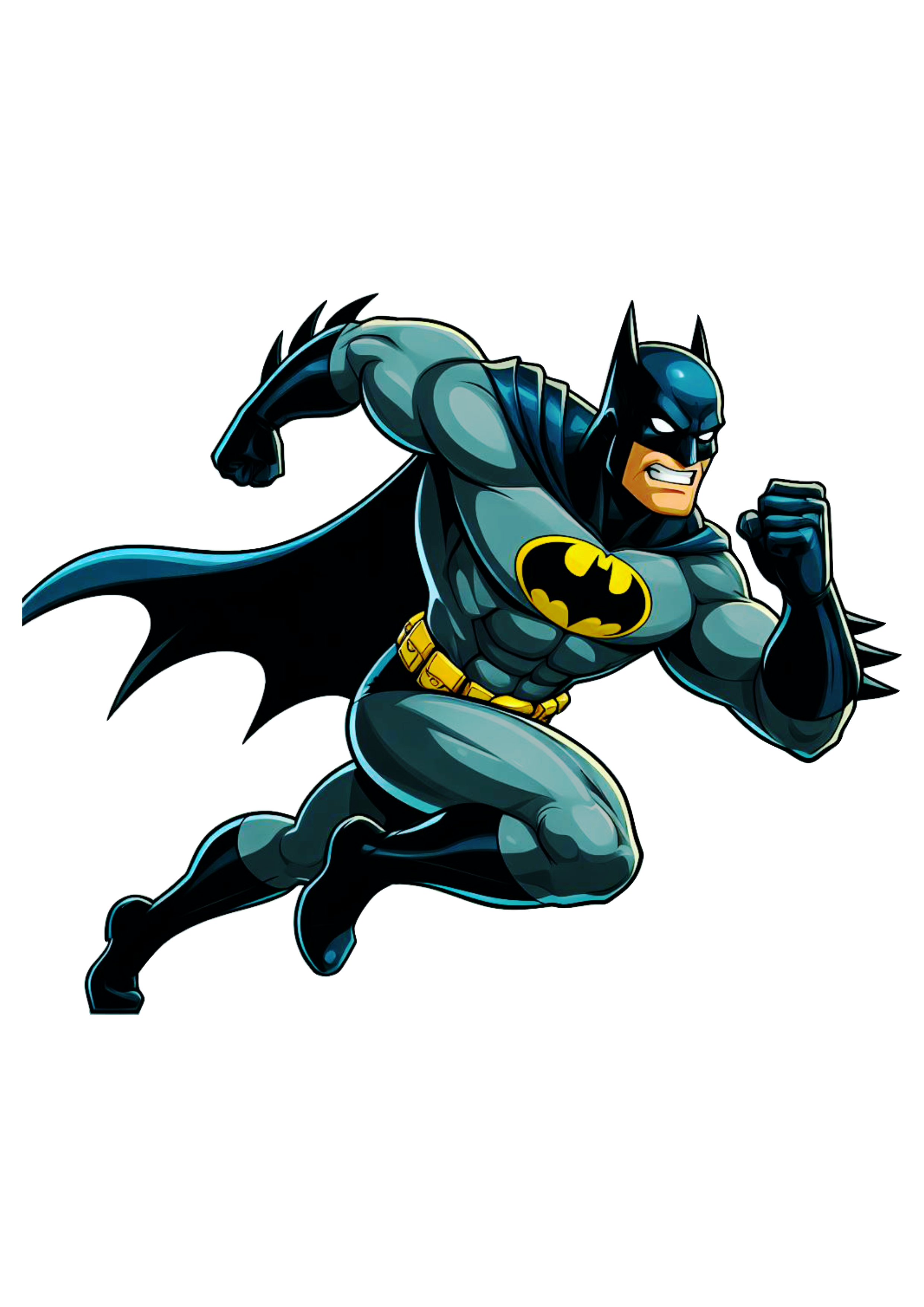 Batman Super-herói desenho infantil clássico fundo transparente png