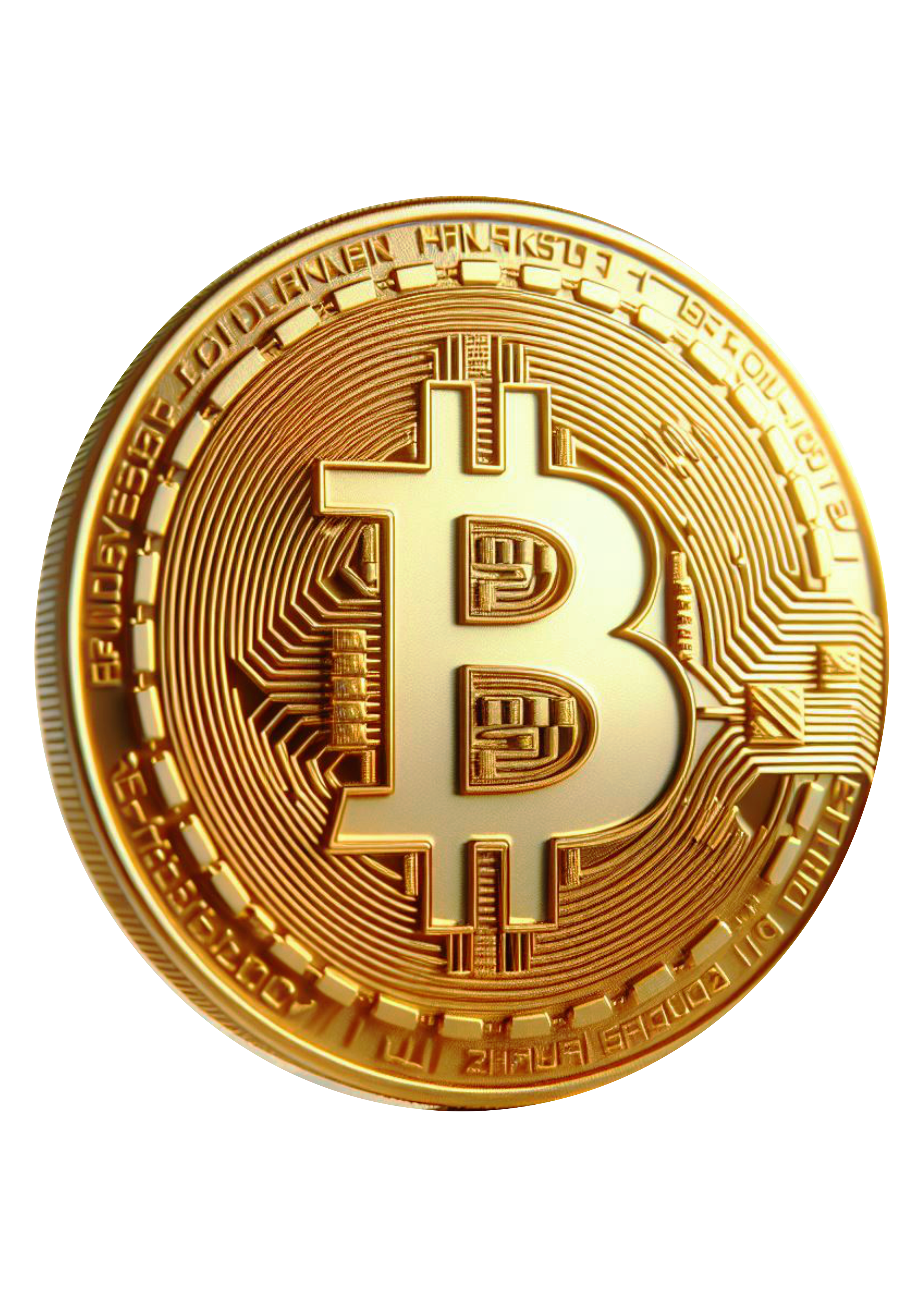 Dinheiro virtual Bitcoin criptomoeda arte conceitual fundo transparente png moeda clipart vetor ilustração