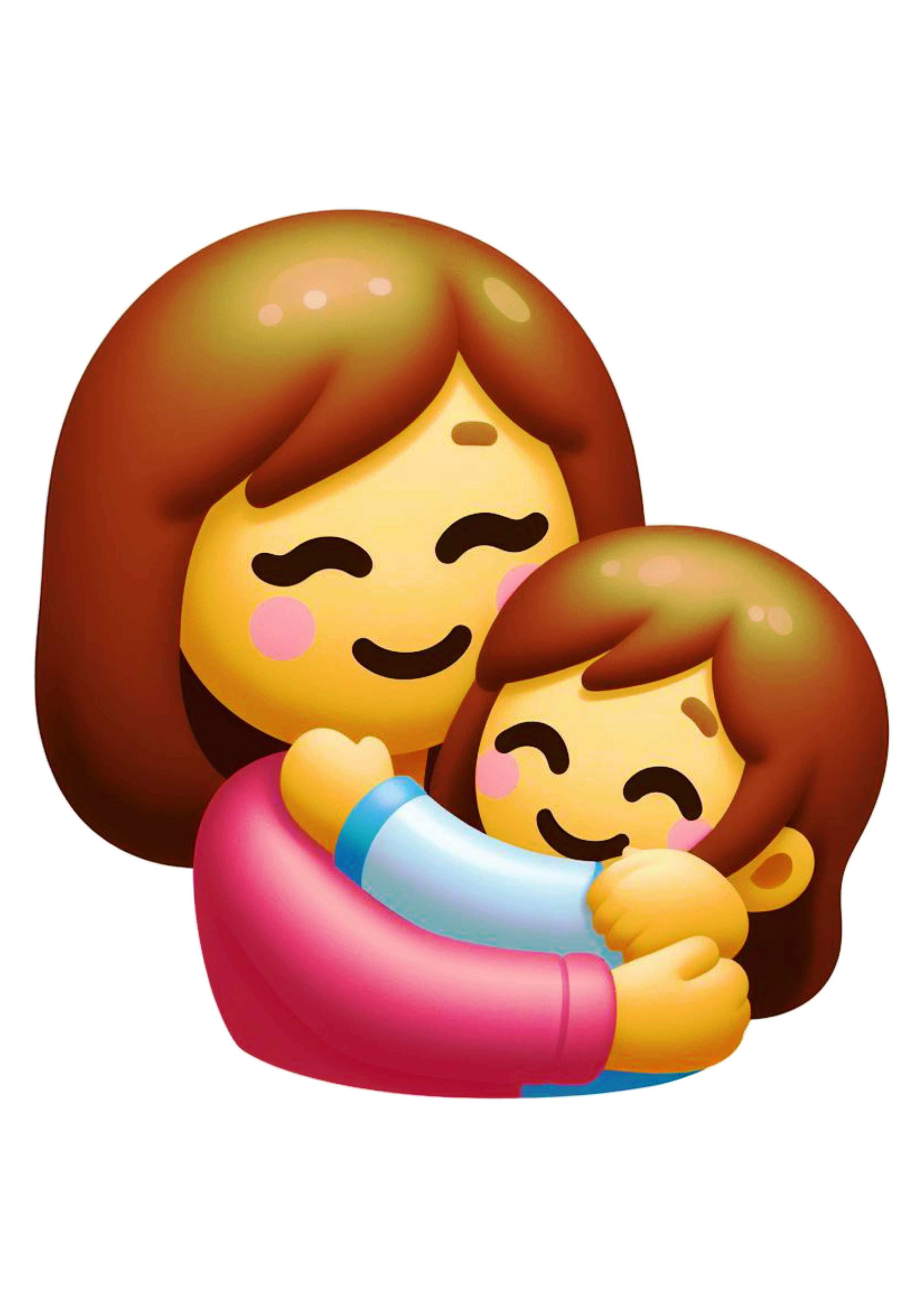Dia das mães emojis figurinha para redes sociais png