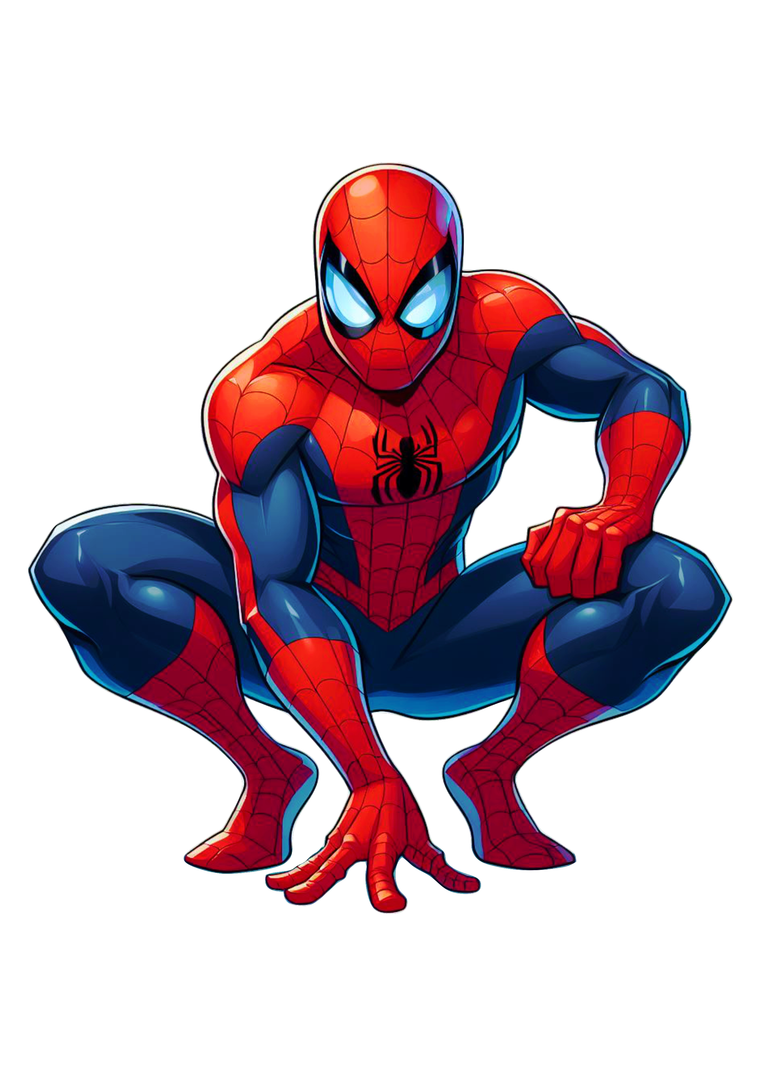 The spectacular Spider-Man comic and game character transparent background PNG